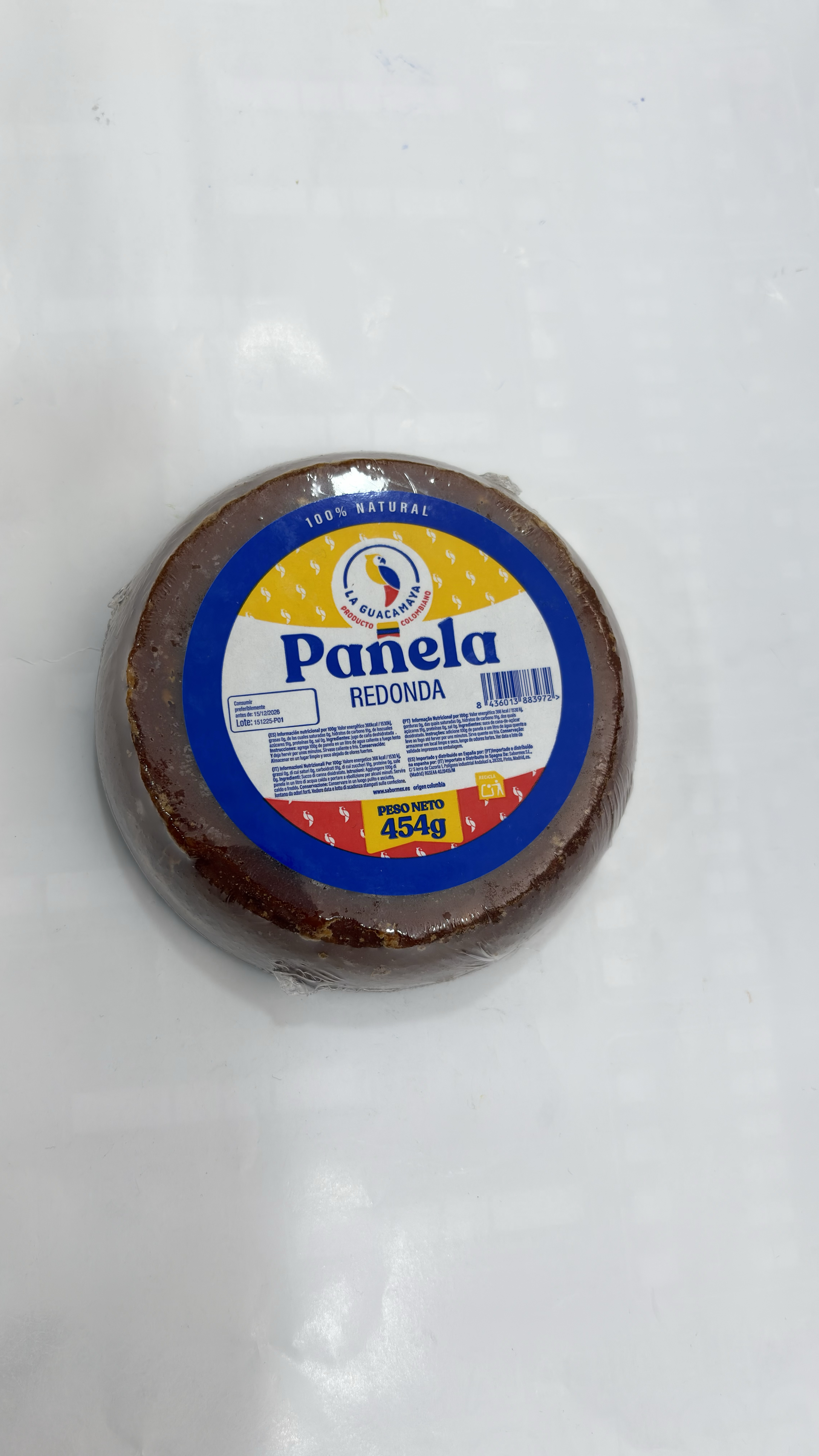 Panela Redonda 454g