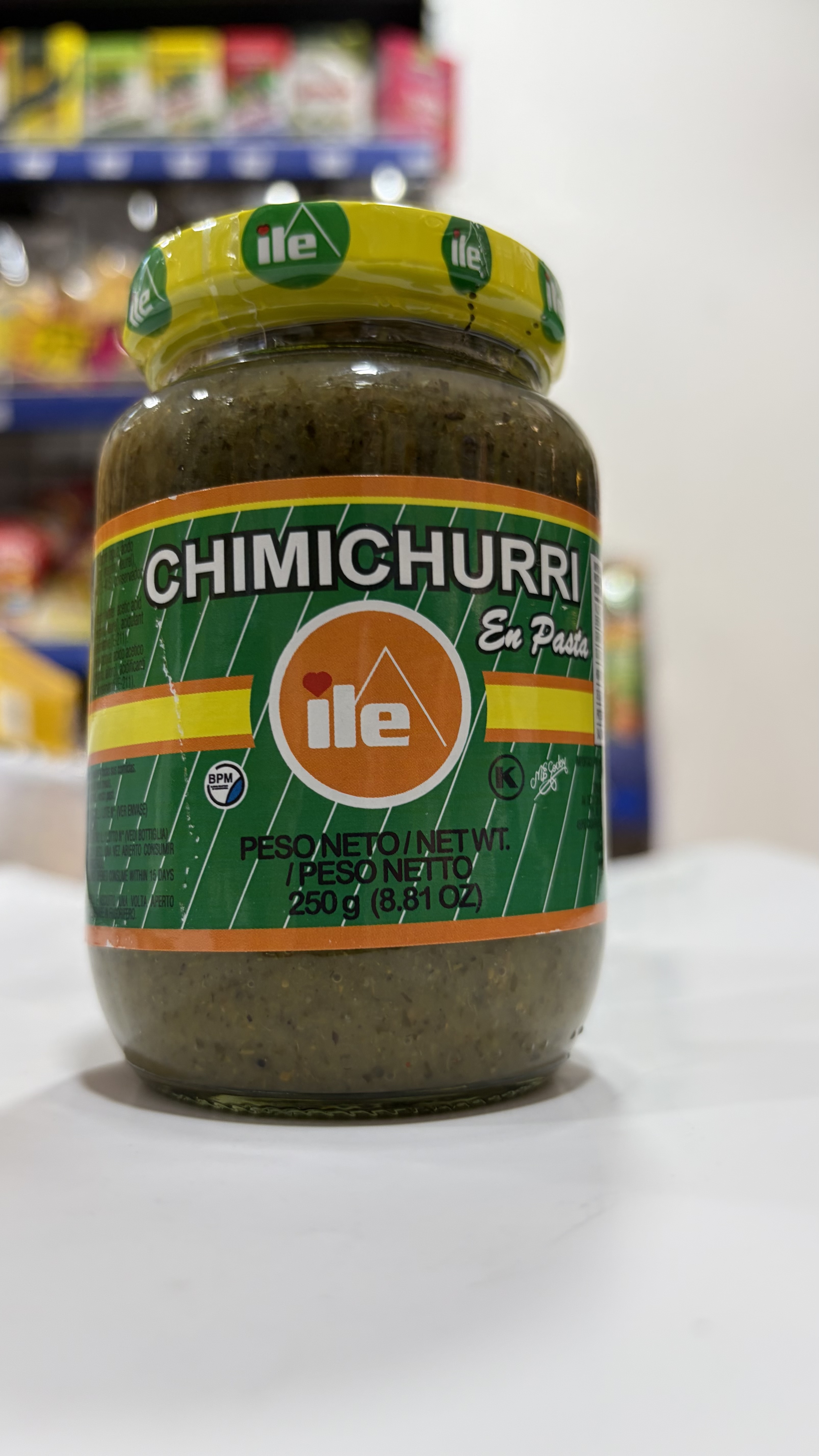 Chimichurri en Pasta Ile