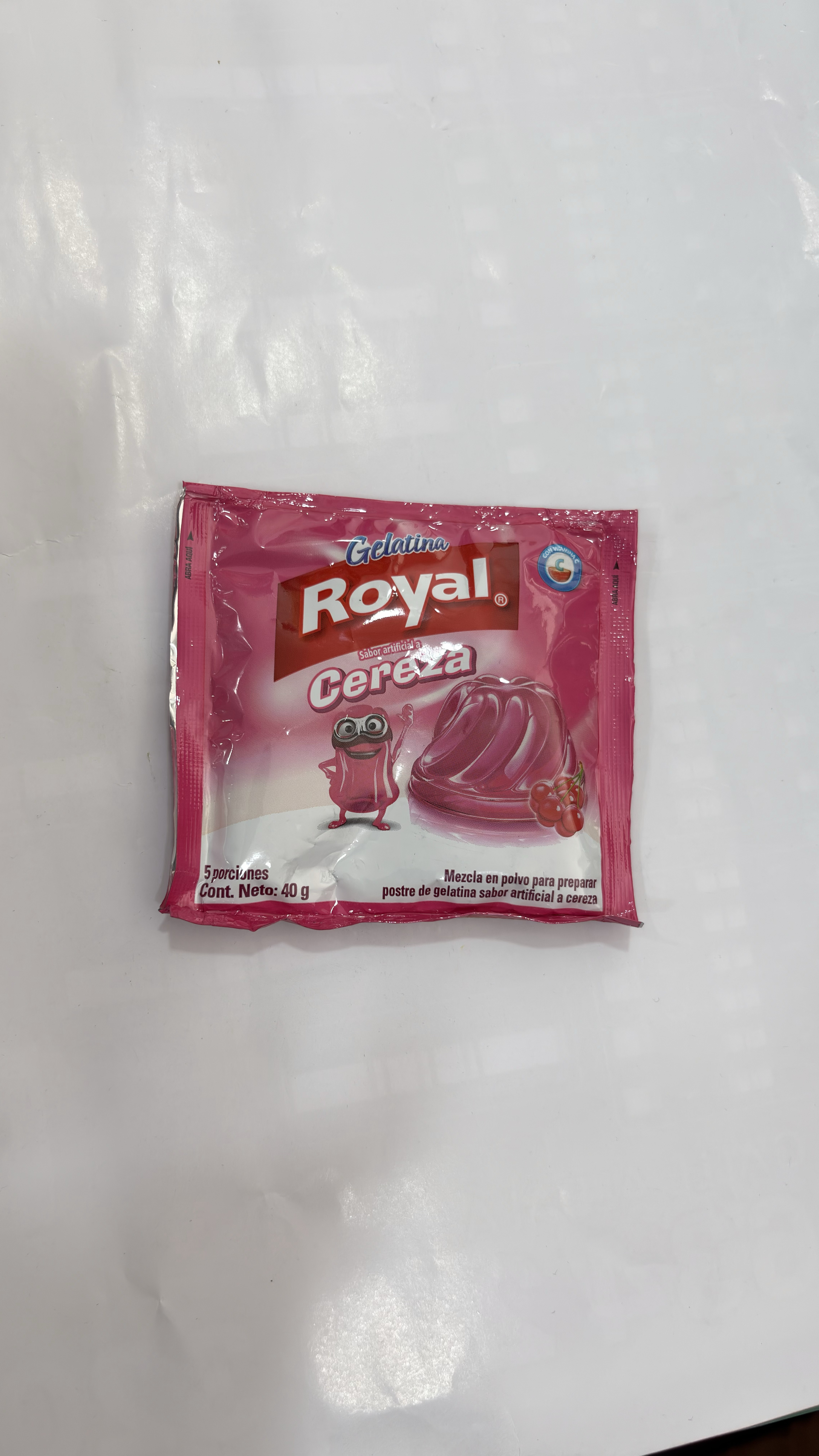 Gelatina Royal Cereza