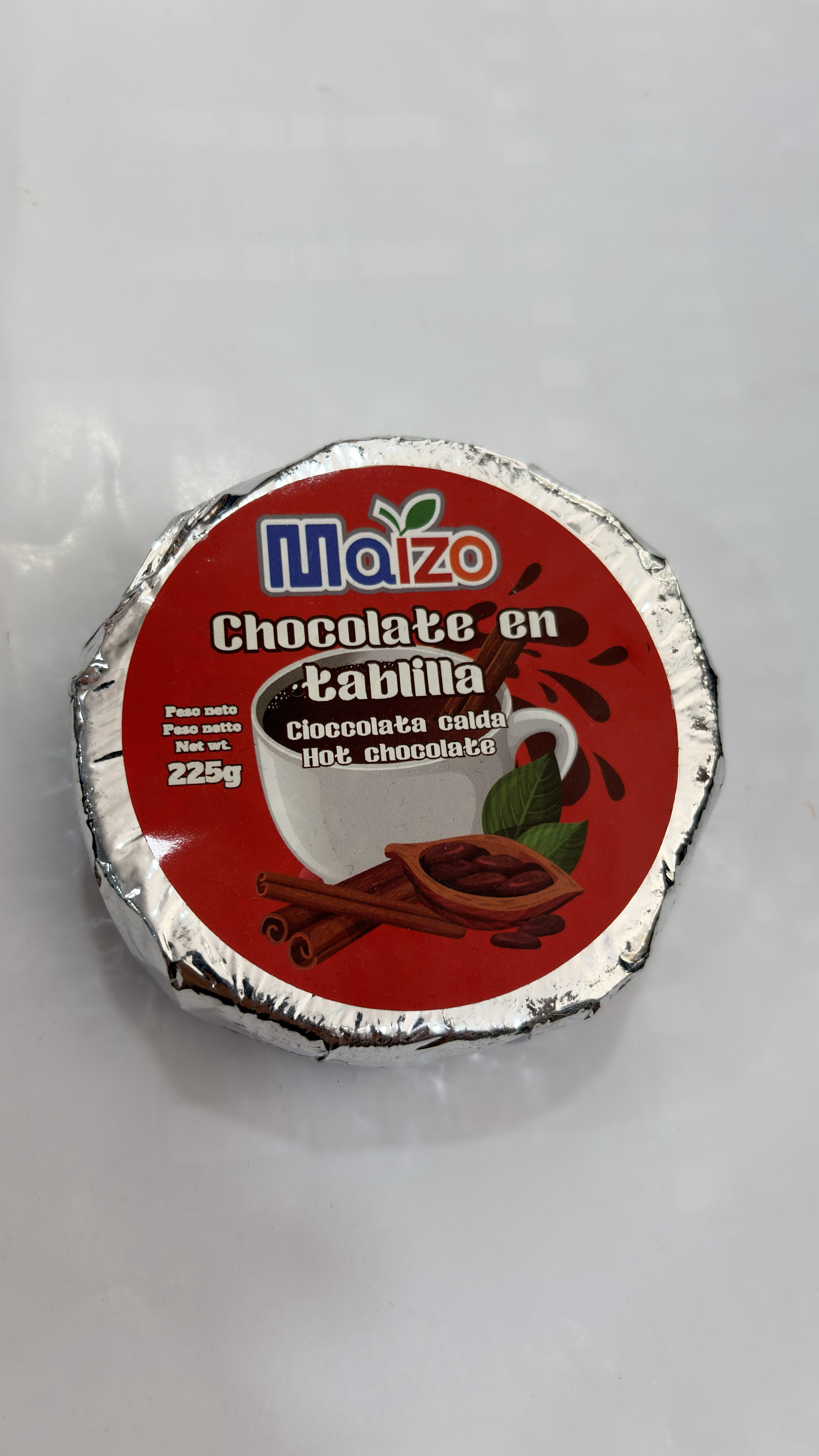 Chocolate en Tablilla Malzo