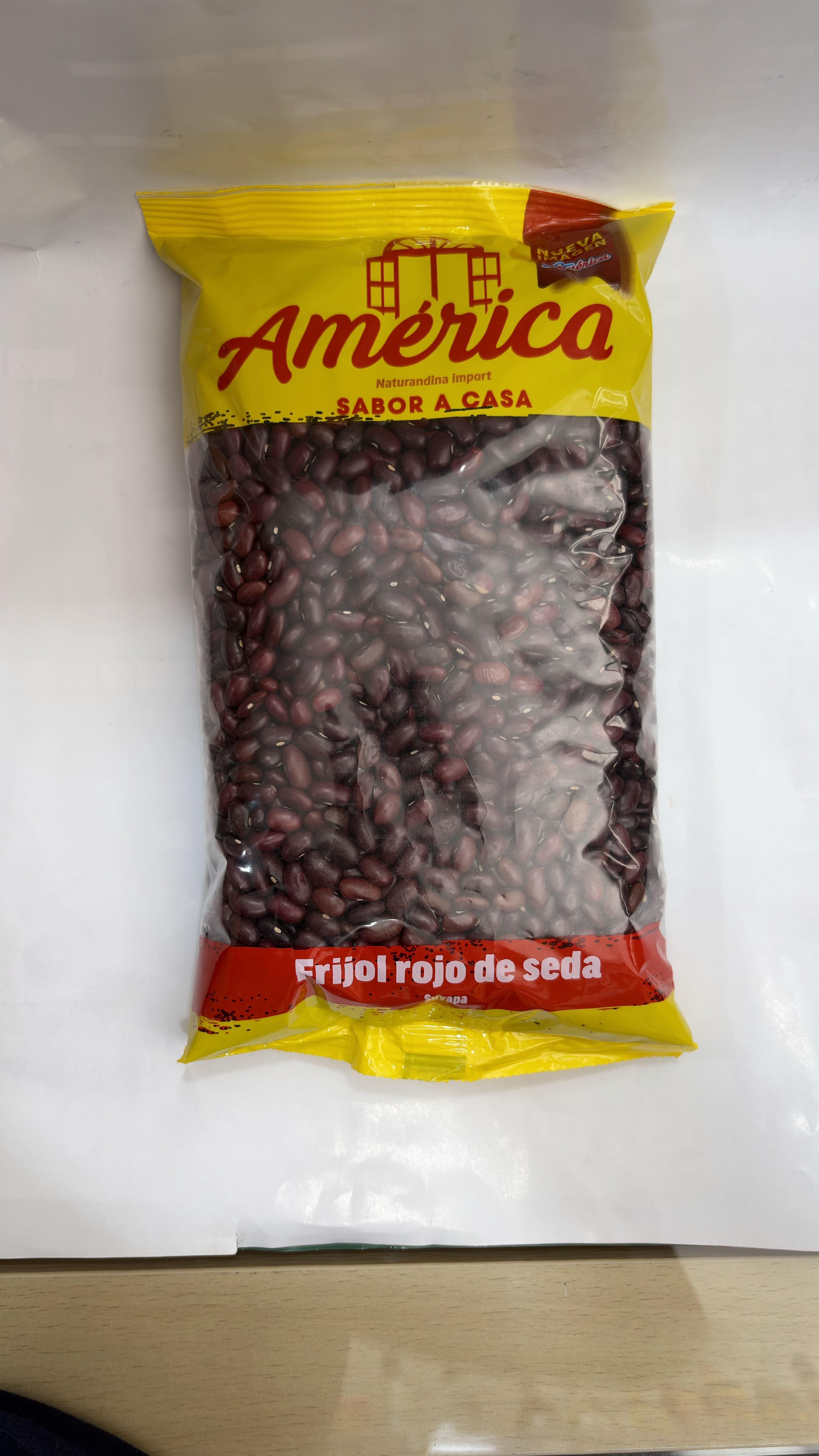 Frijol rojo de seda América