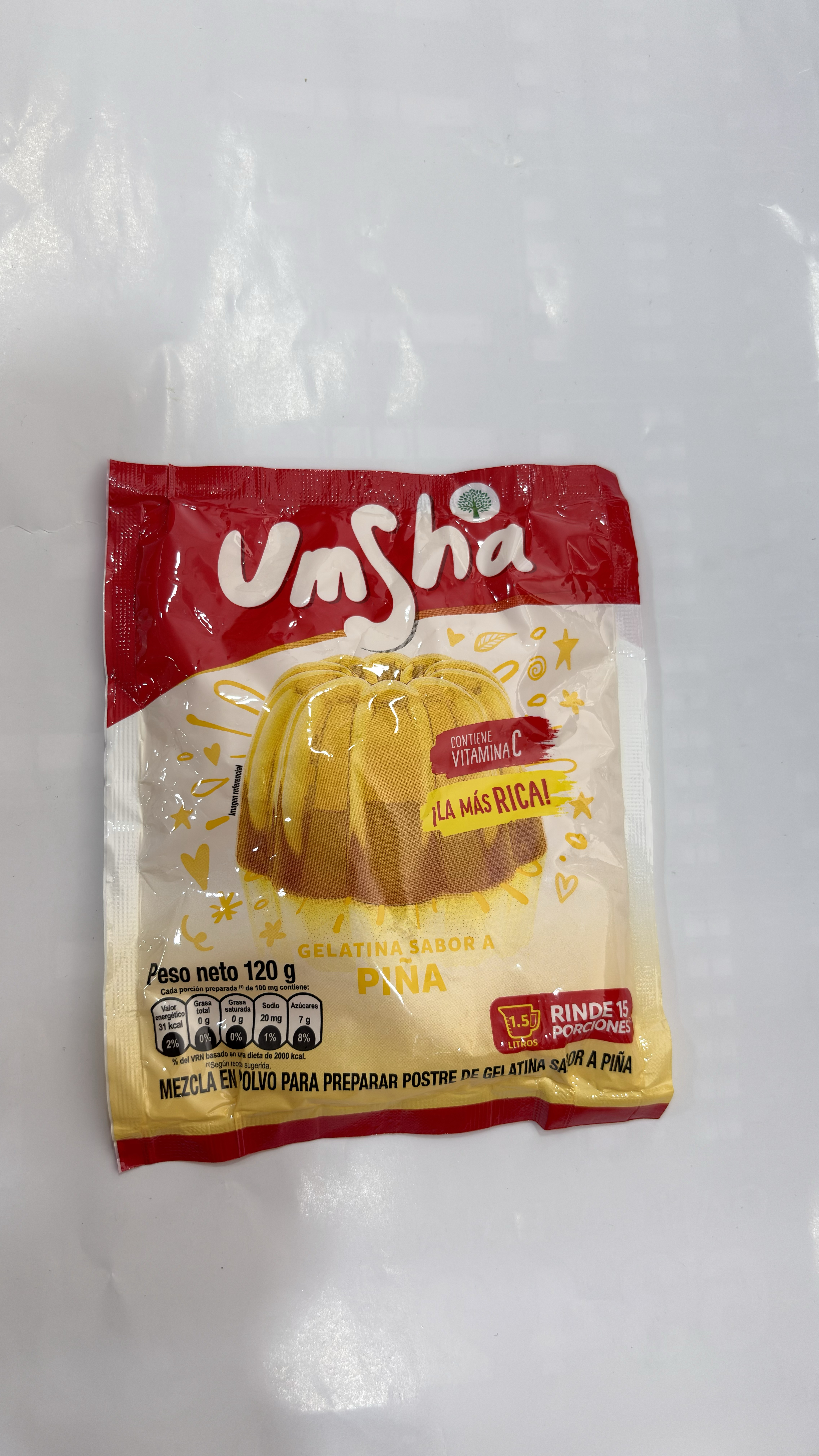 Gelatina de Piña Umsha