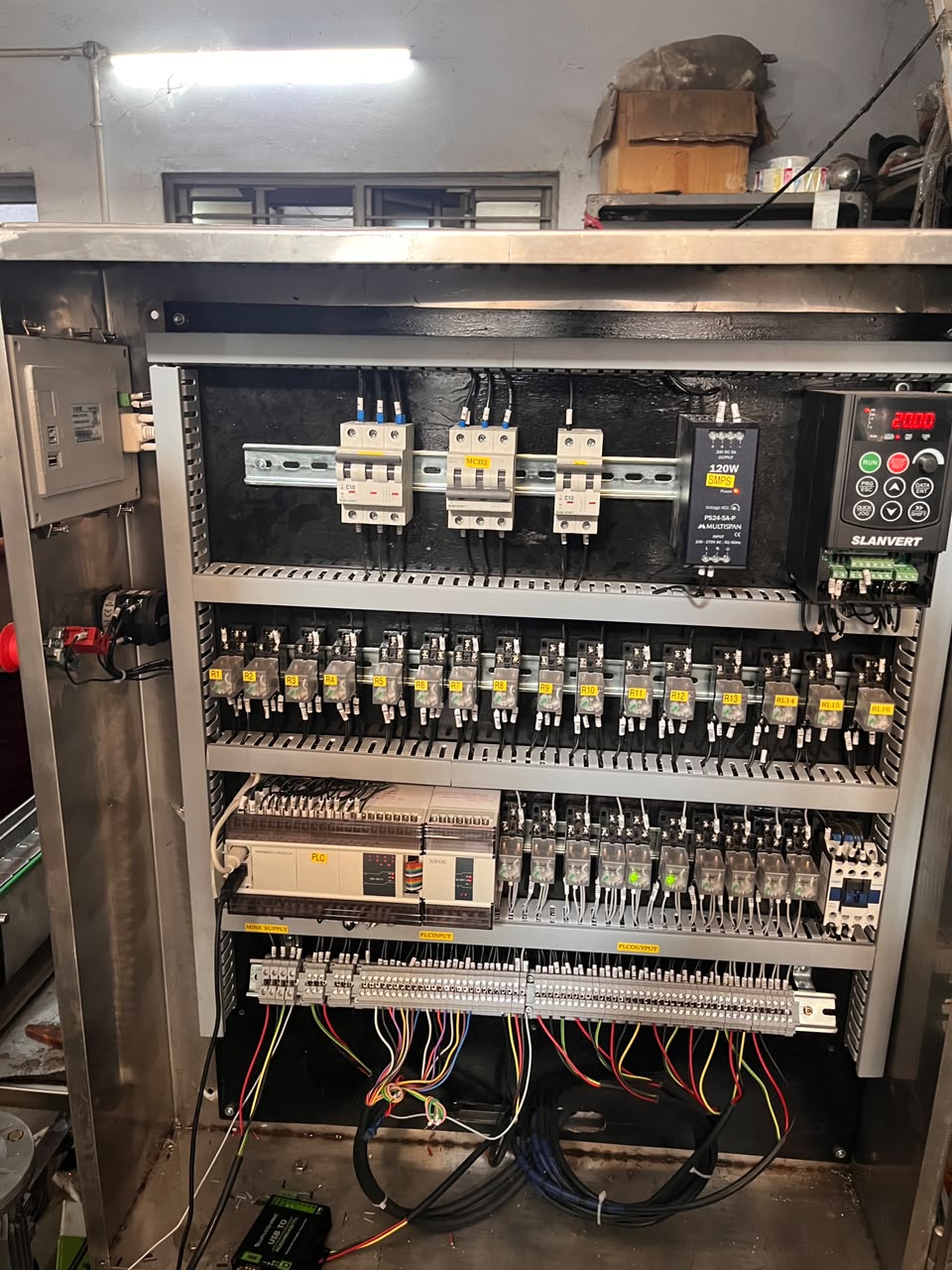 Industrial Electrical Control Panel Booking