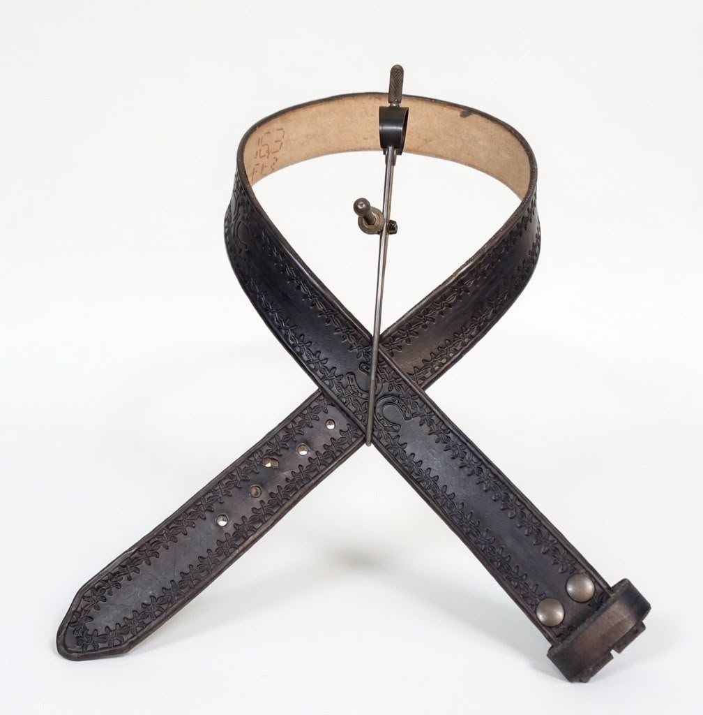 Correa de cuero para guitarra