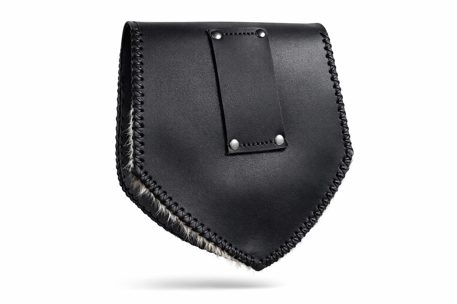 Bolso de cuero artesanal