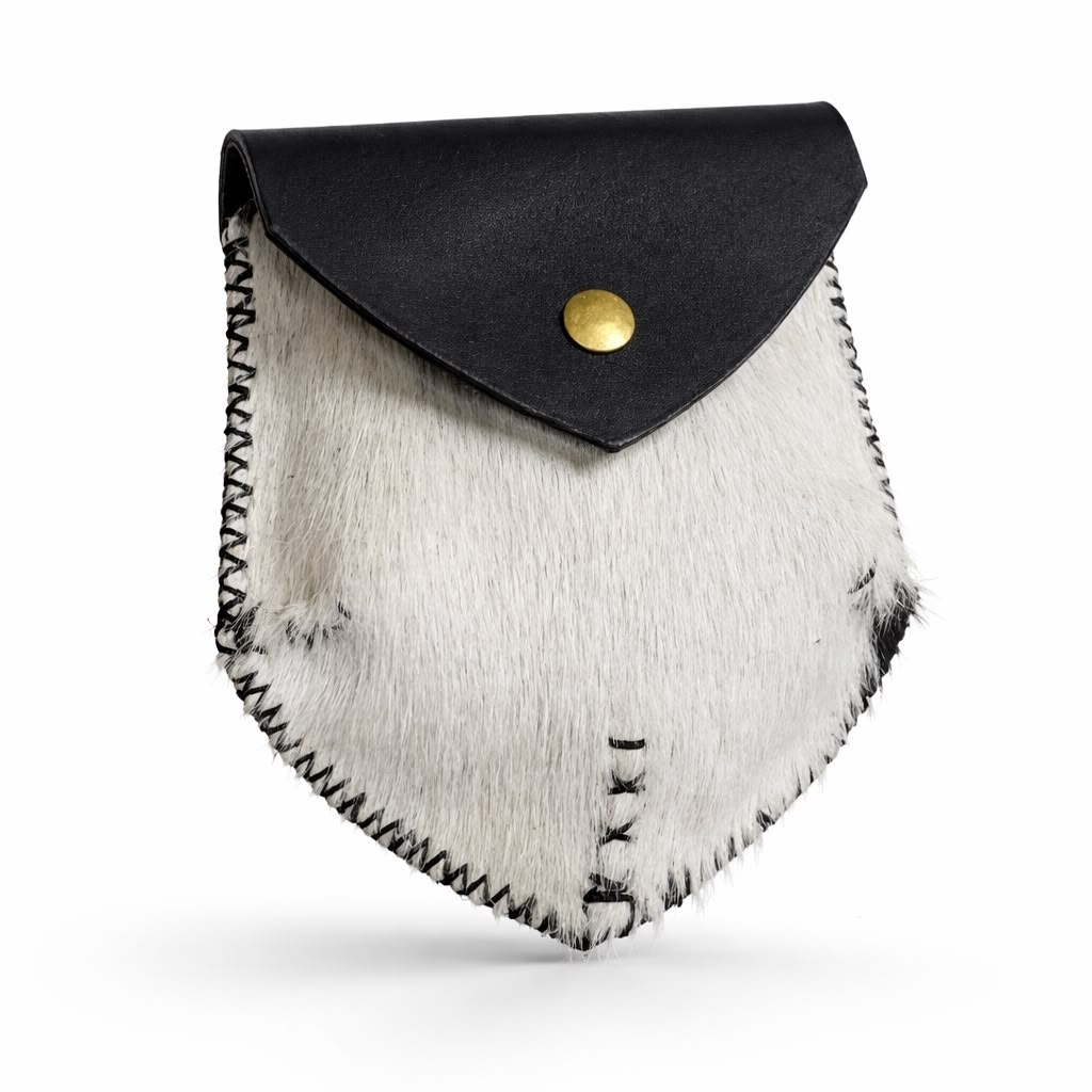 Bolso de cuero artesanal