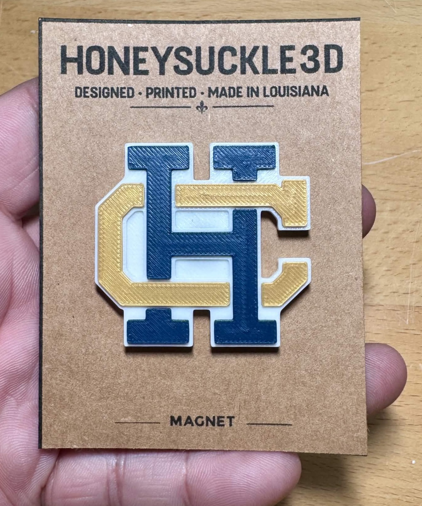 Holy Cross School Logo Magnet