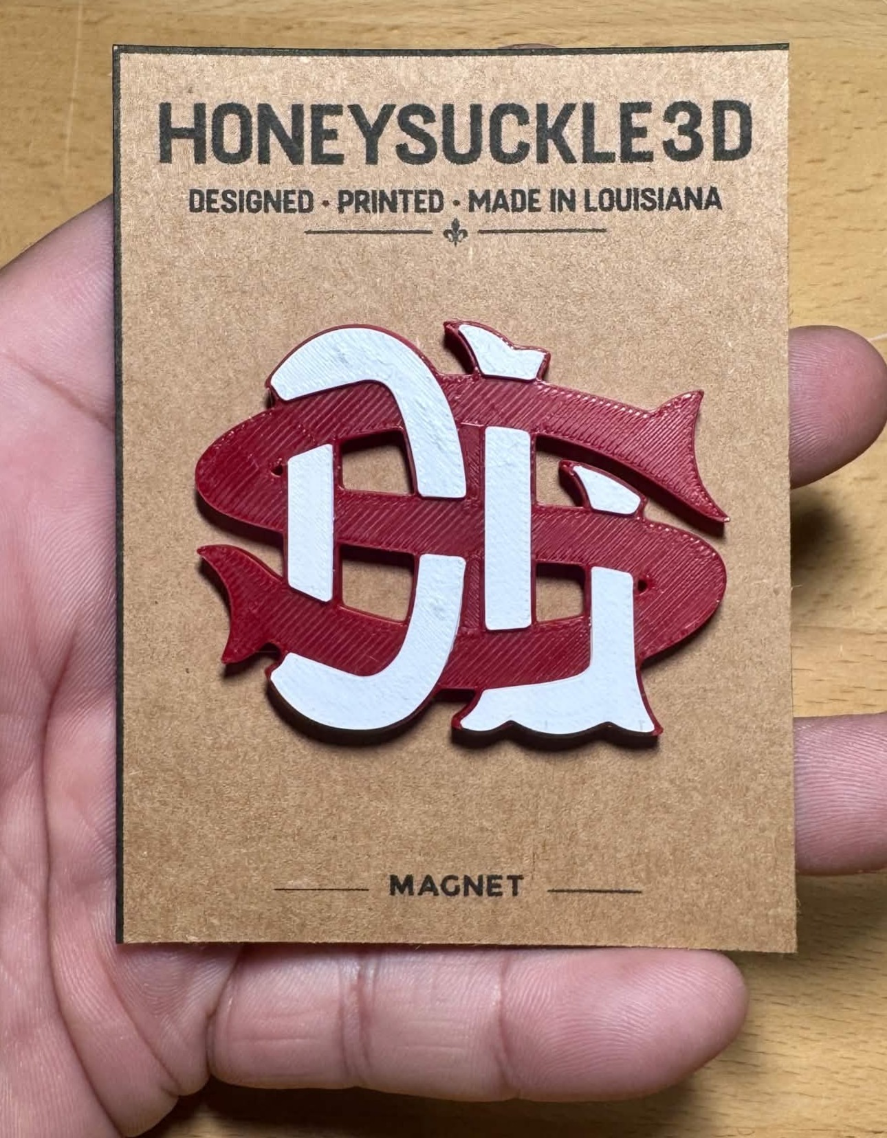 De La Salle High School Logo Magnet