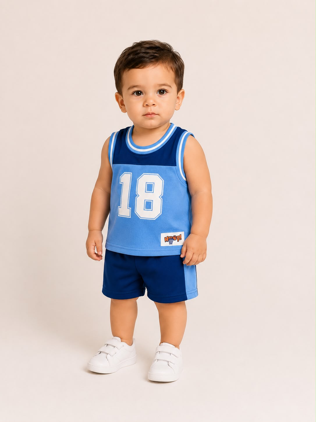 Cod 460 - Conjunto Camiseta e Short Basquete - Wonder Nation