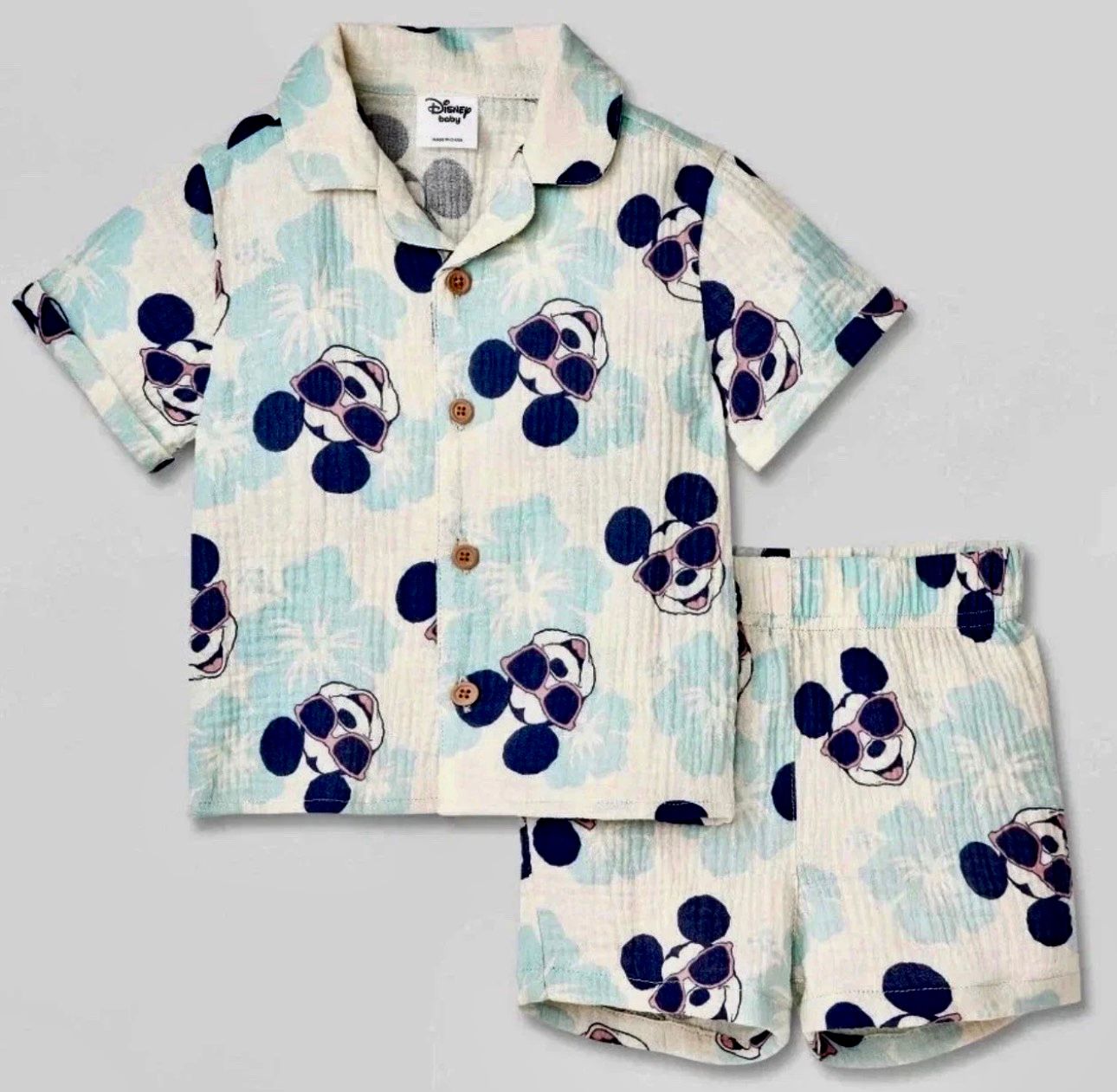 Cod 311 - Conjunto Disney Baby Mickey 
