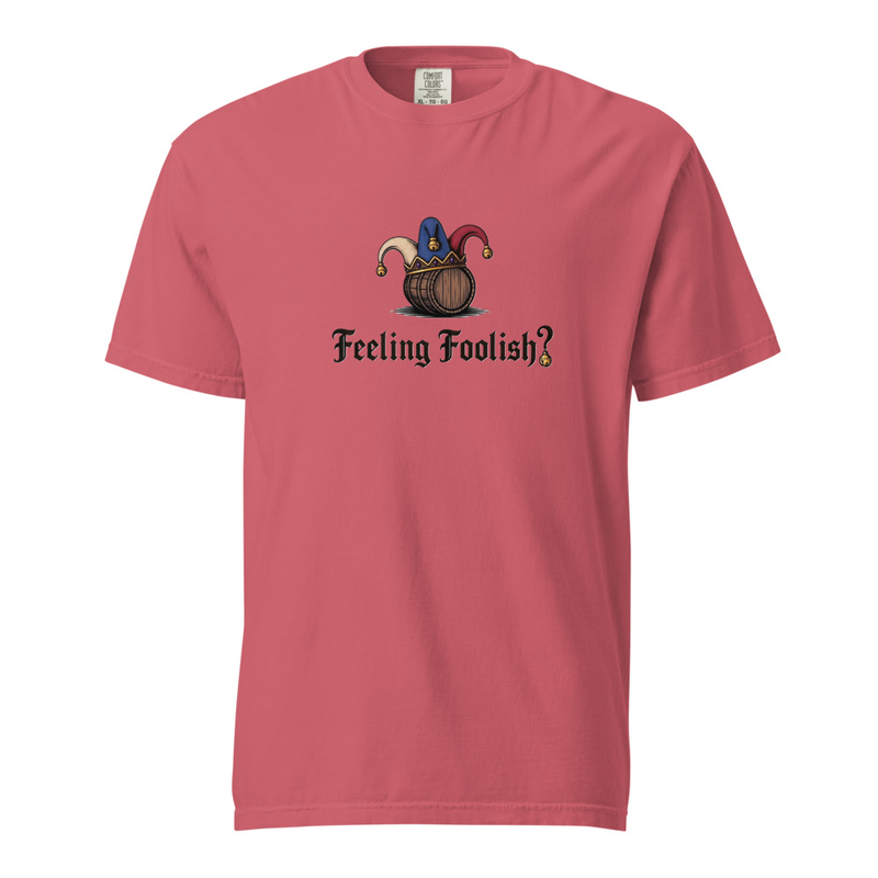 Unisex garment-dyed heavyweight t-shirt