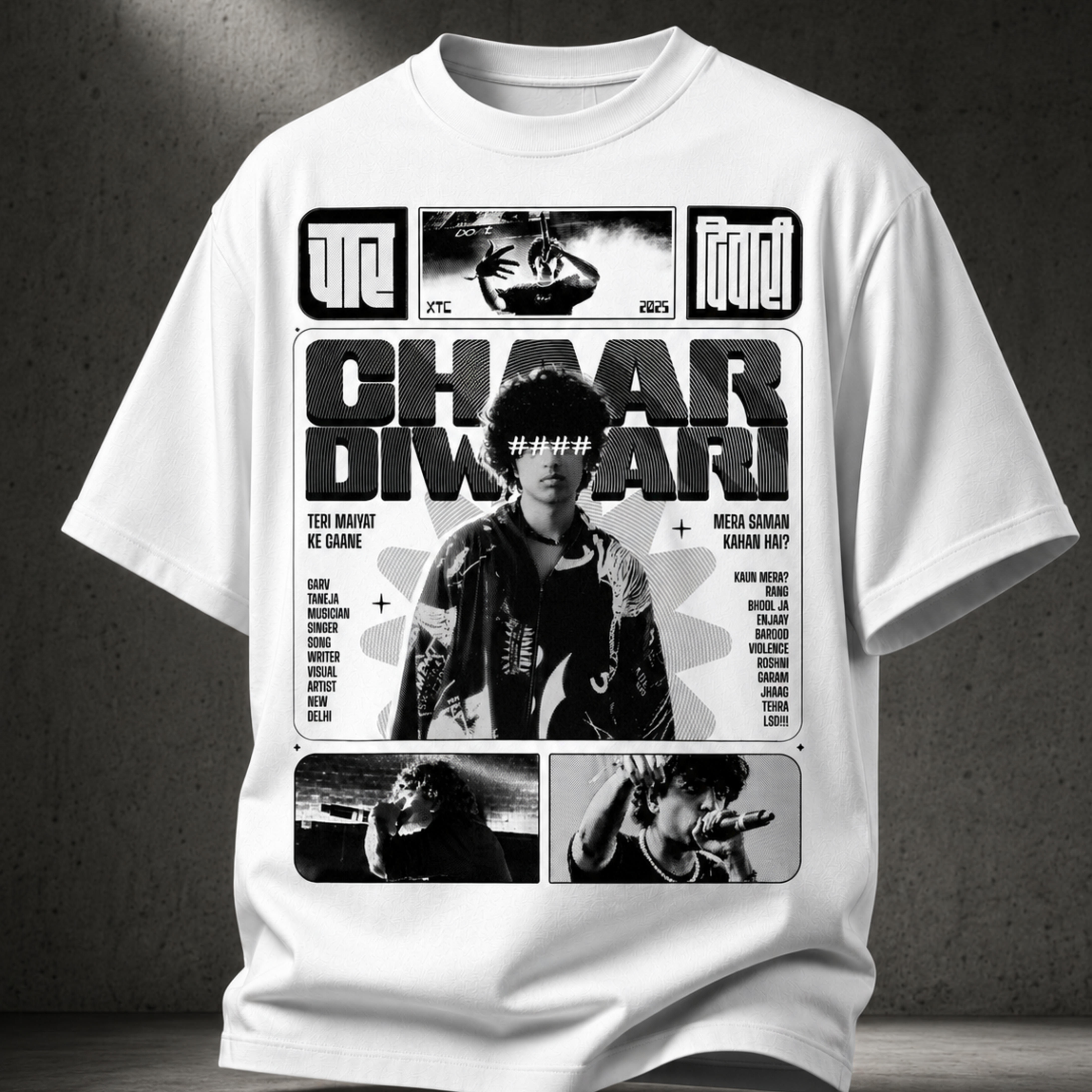 Chaar Diwari Oversized Tee