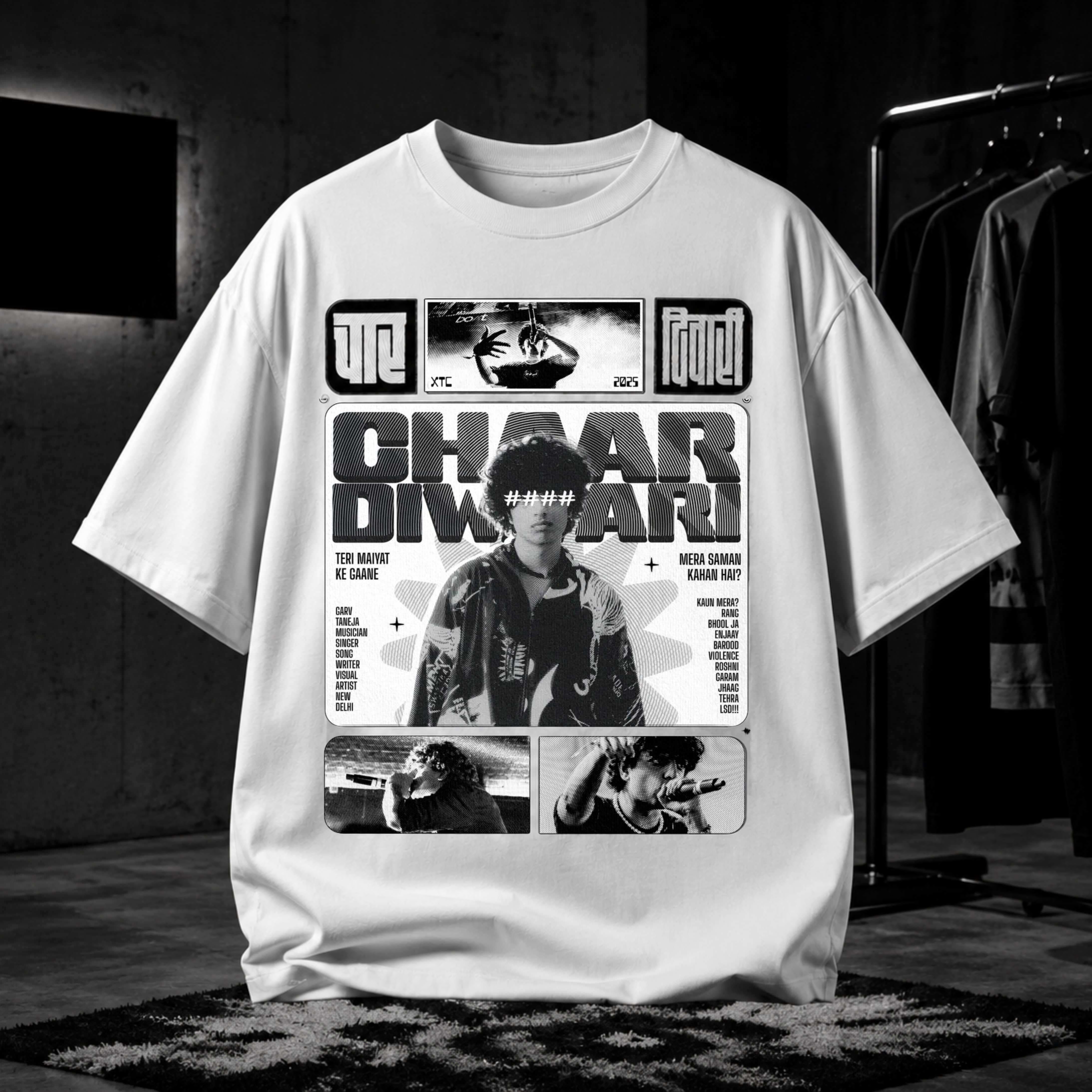 Chaar Diwari Oversized Tee