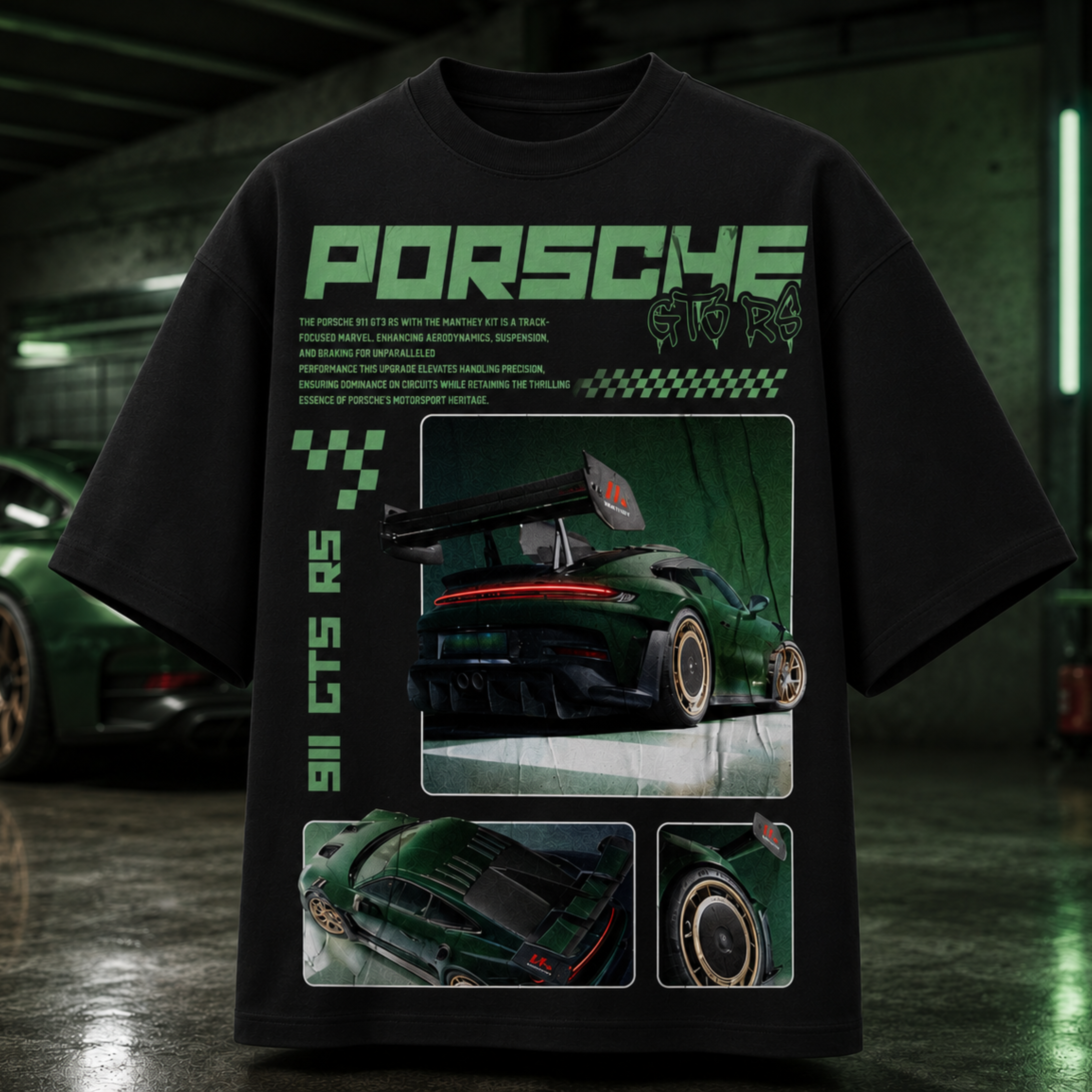 911 Porsche Oversized Tee
