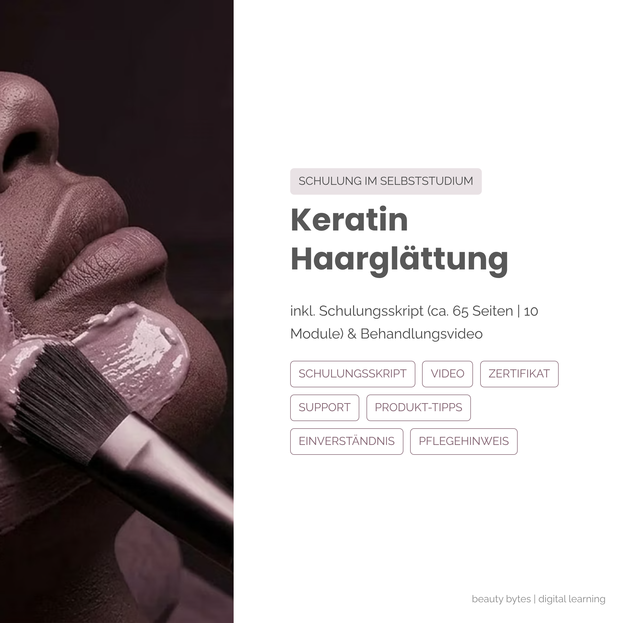 Keratin Haarglättung