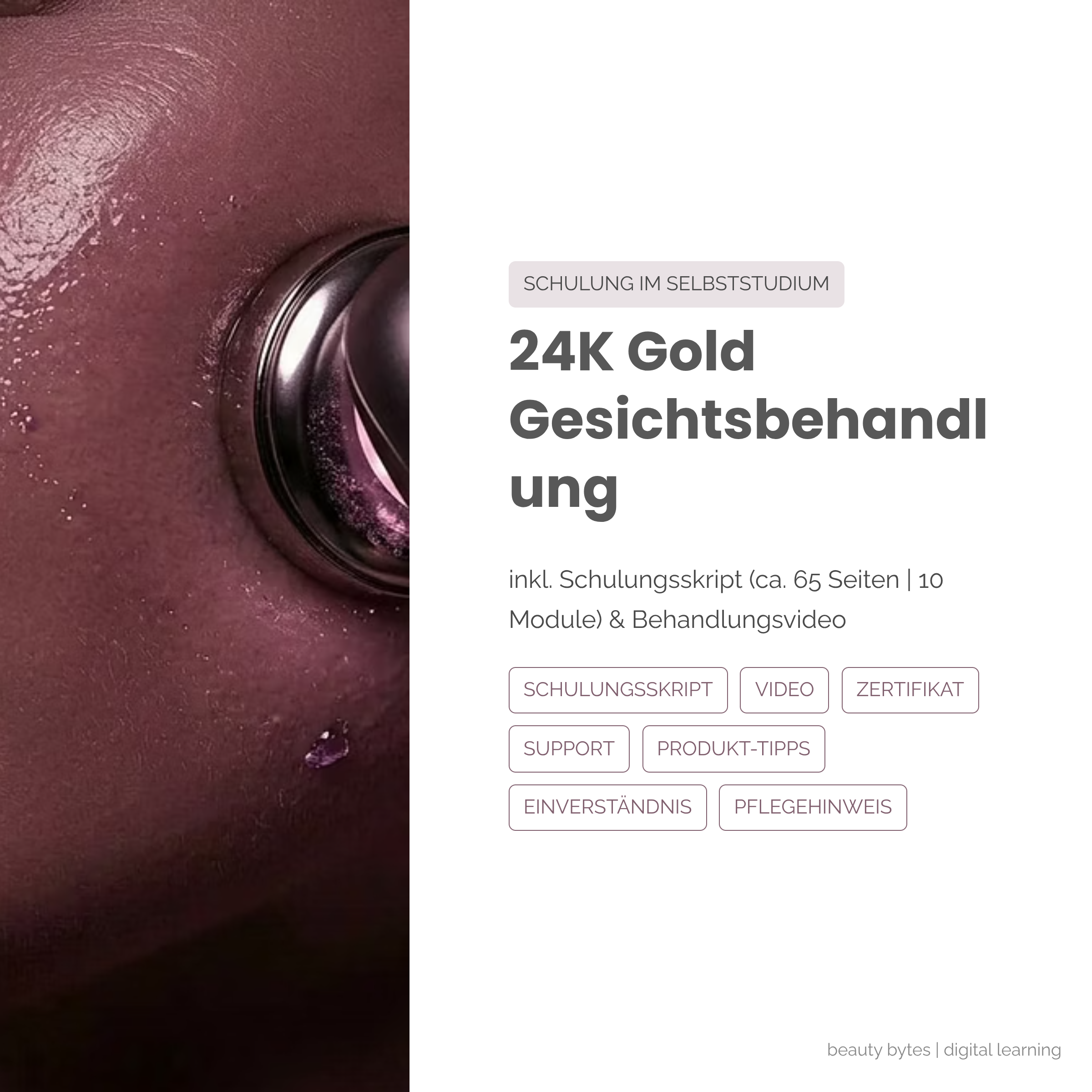 24K Gold Gesichtsbehandlung