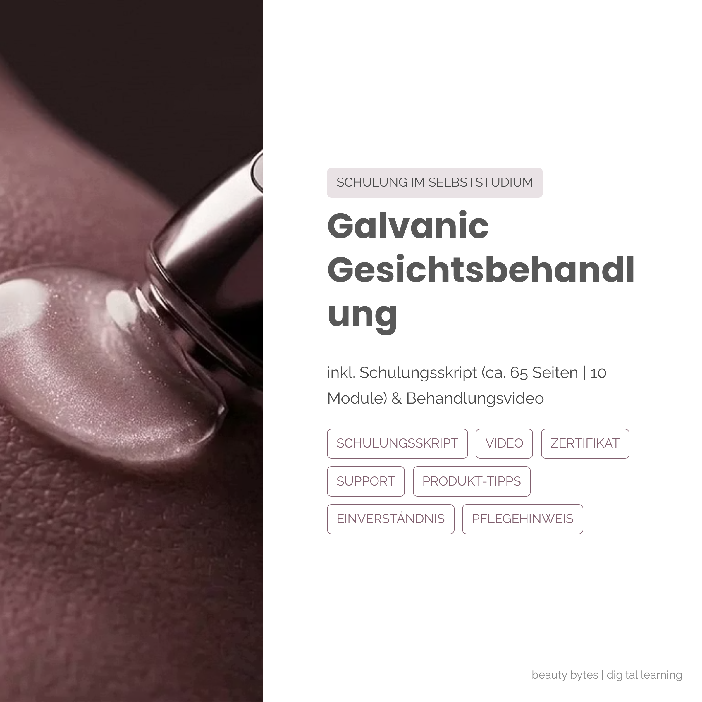 Galvanic Gesichtsbehandlung
