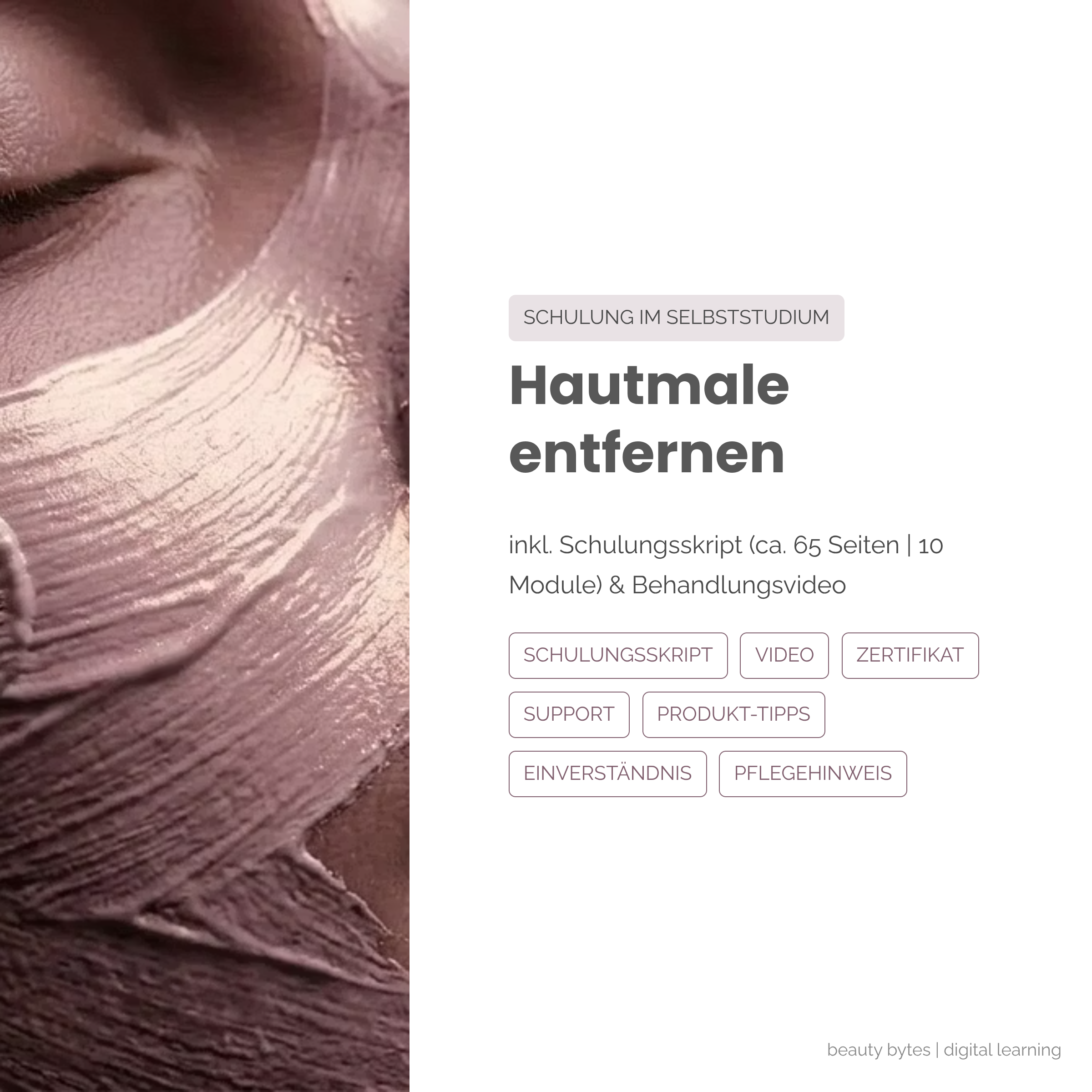 Hautmale entfernen