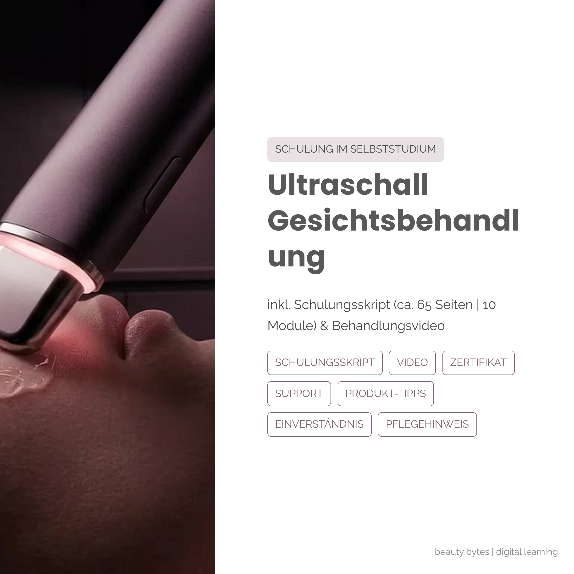 Ultraschall Gesichtsbehandlung