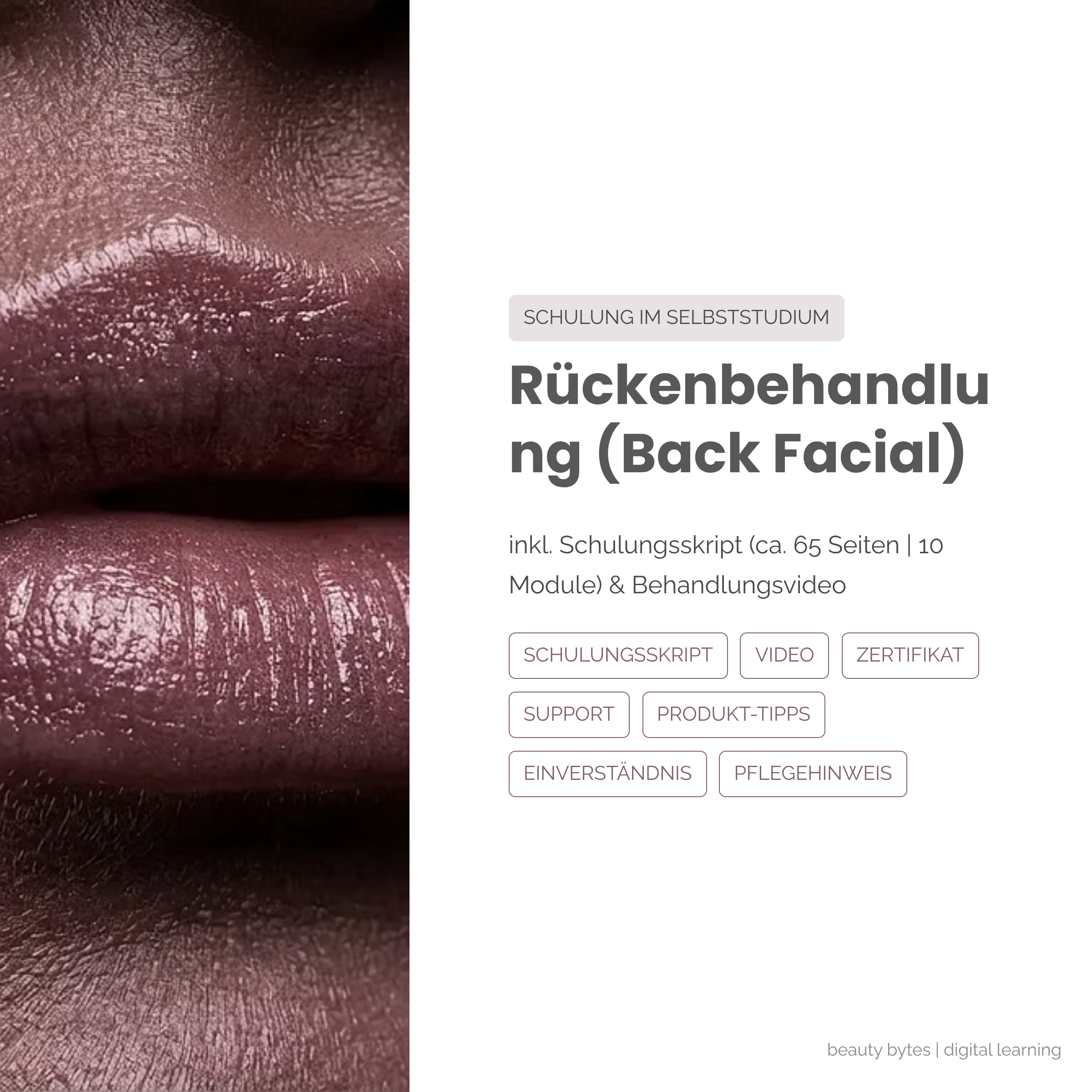 Rückenbehandlung (Back Facial)