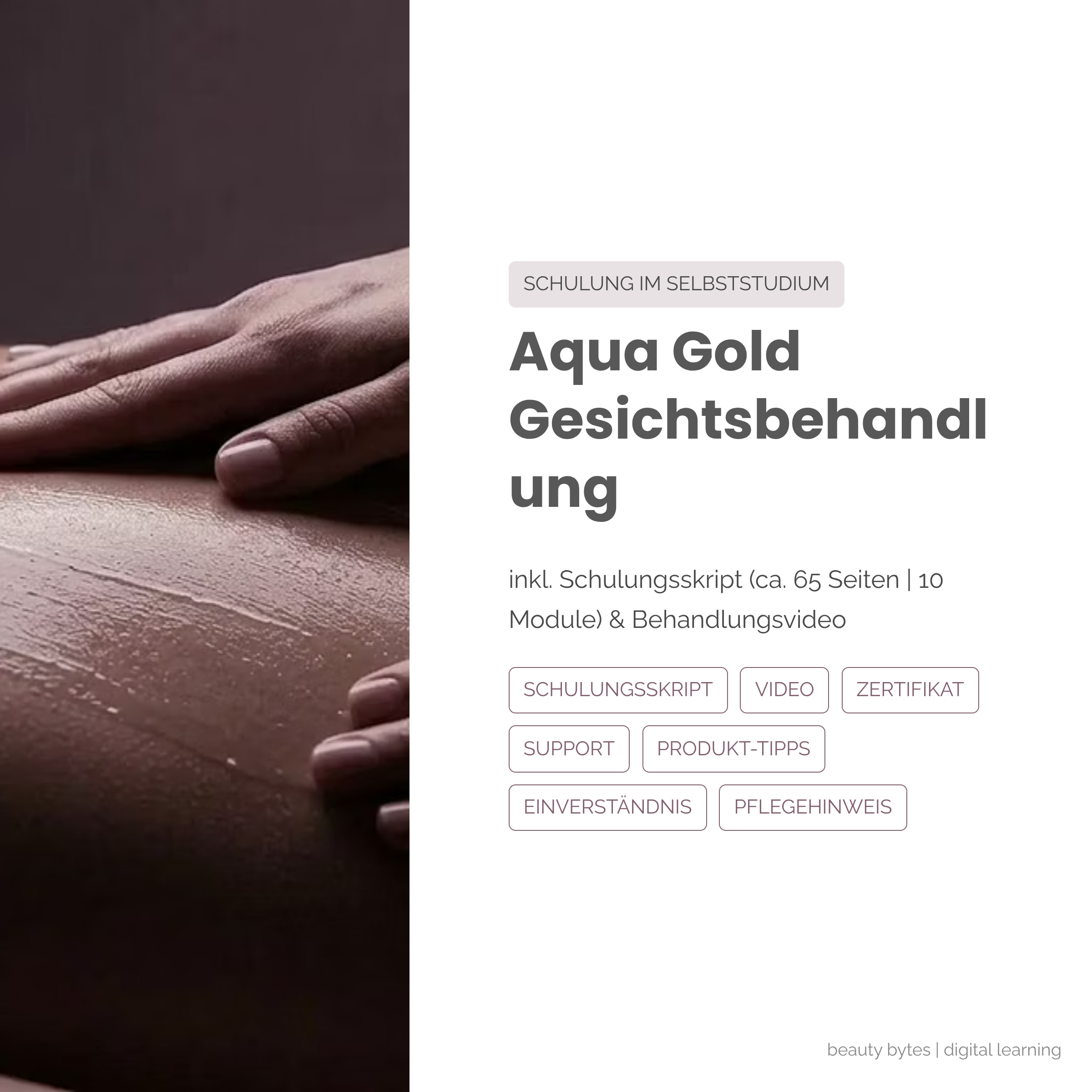 Aqua Gold Gesichtsbehandlung