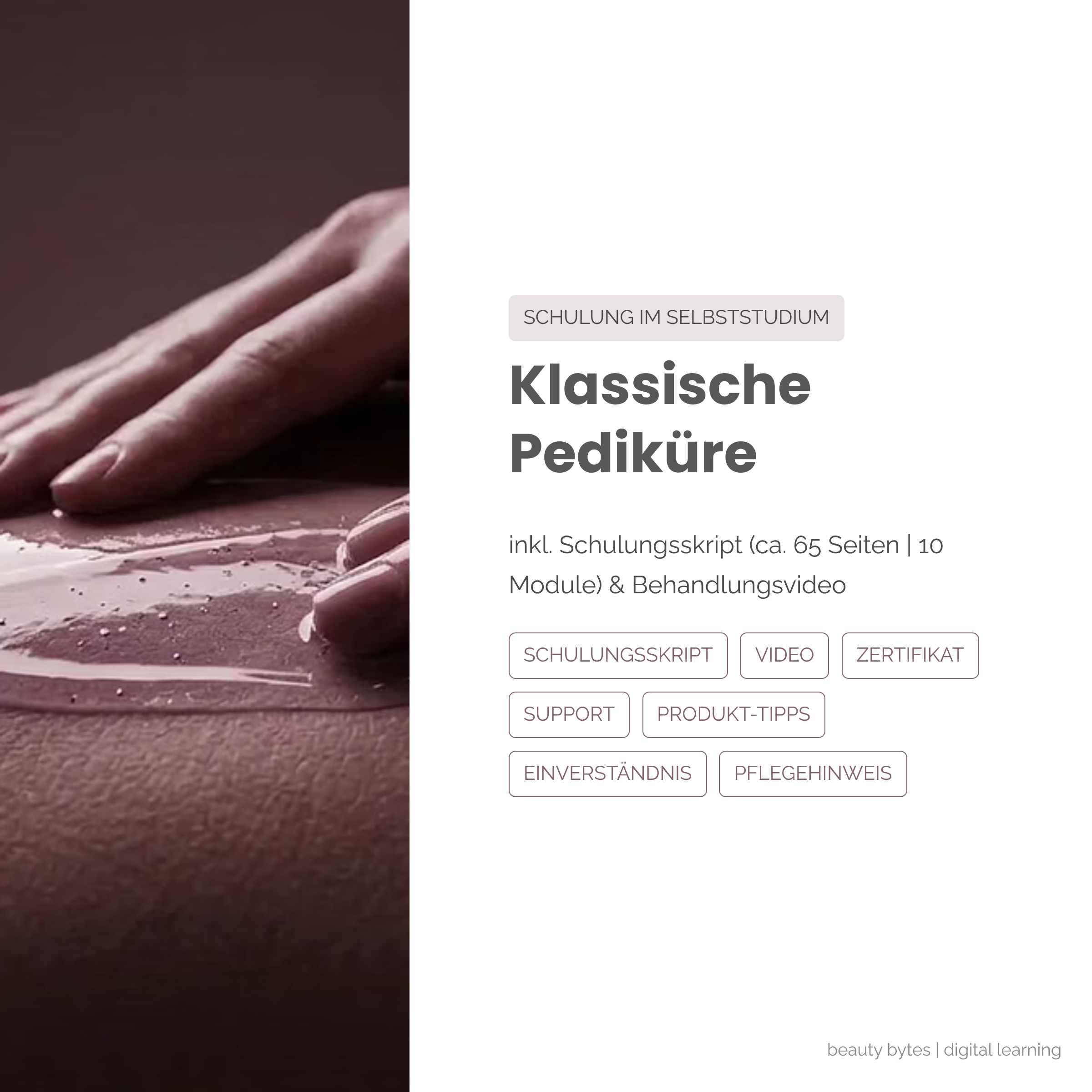Klassische Pediküre