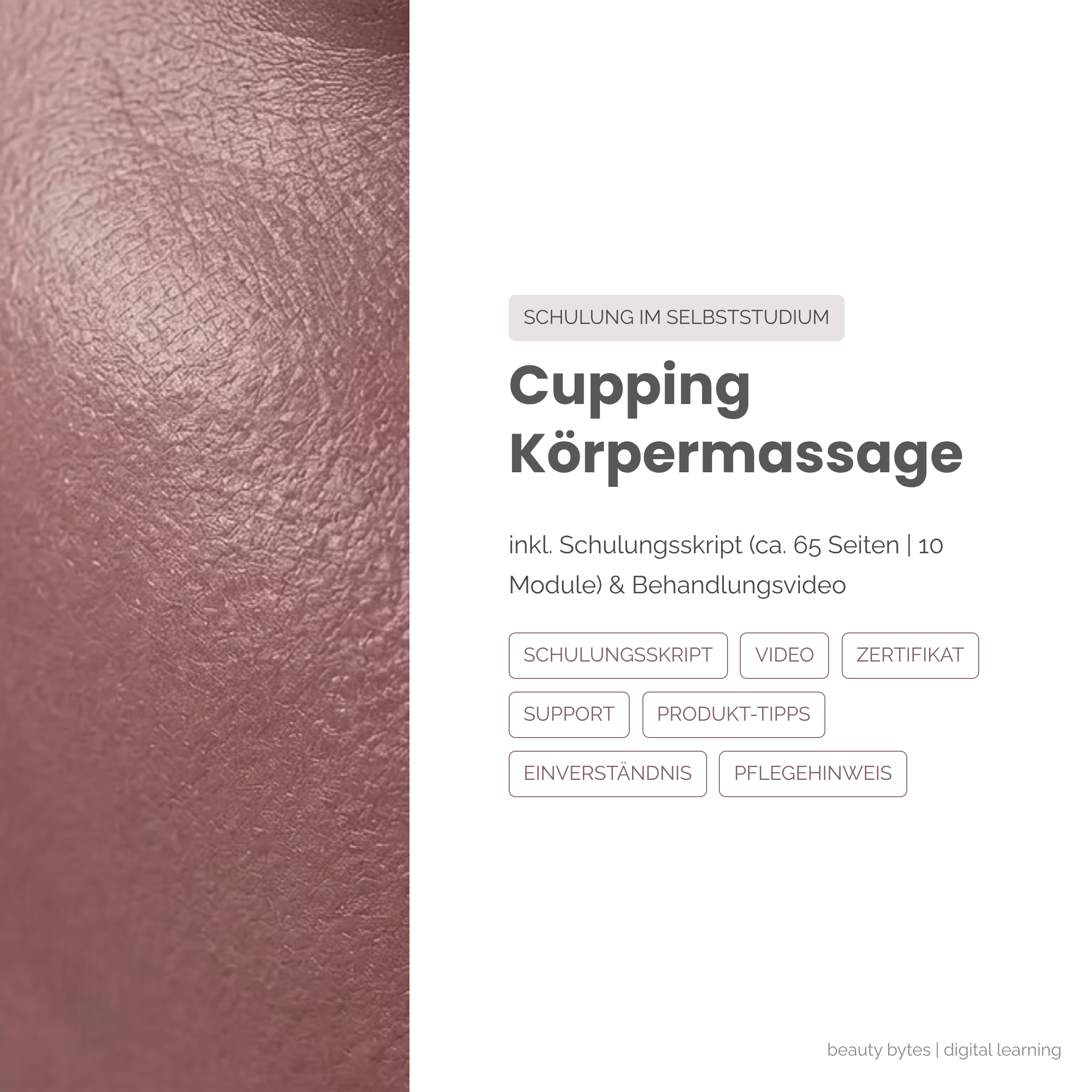 Cupping Körpermassage