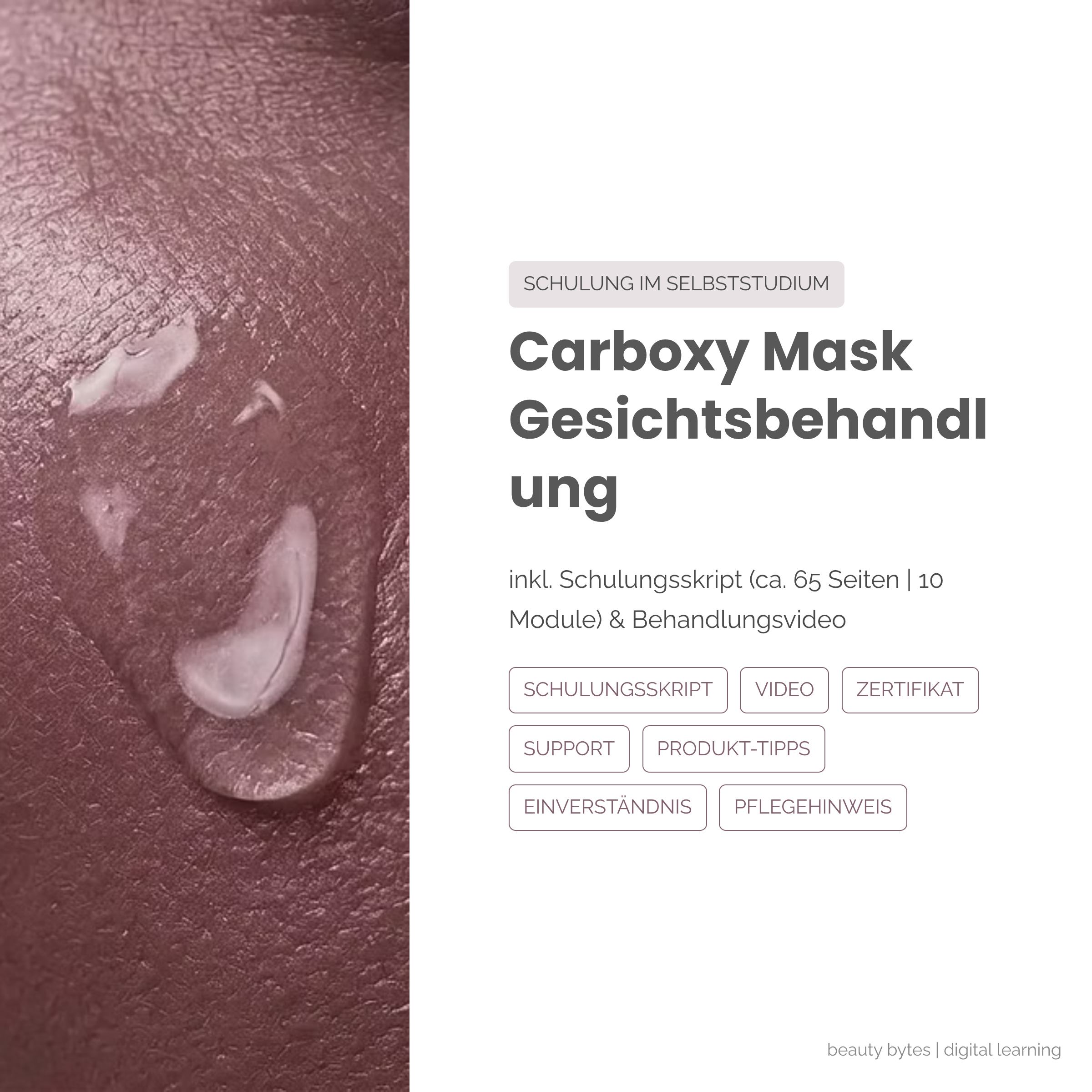 Carboxy Mask Gesichtsbehandlung