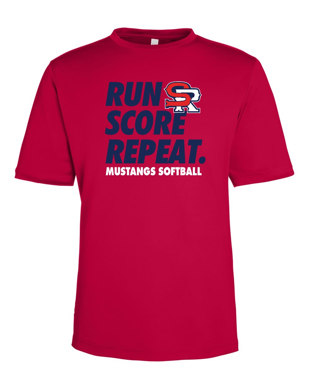 Youth RUN SCORE REPEAT Performance T-Shirt