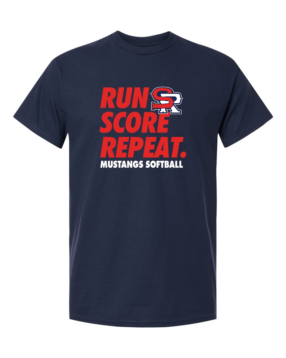 Youth RUN SCORE REPEAT Heavy Cotton T-Shirt