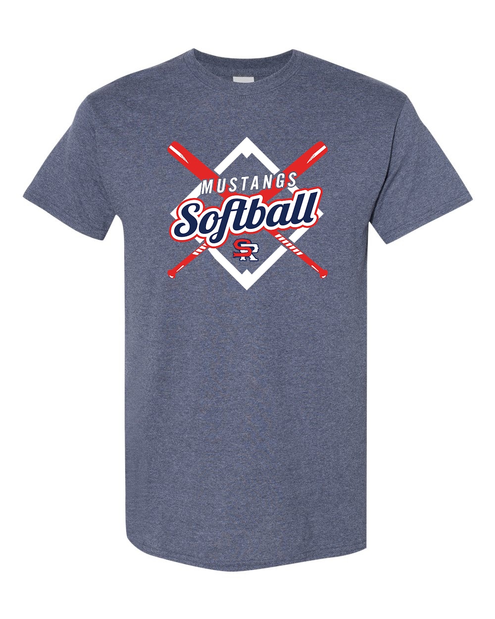 Youth Softball Heavy Cotton T-Shirt