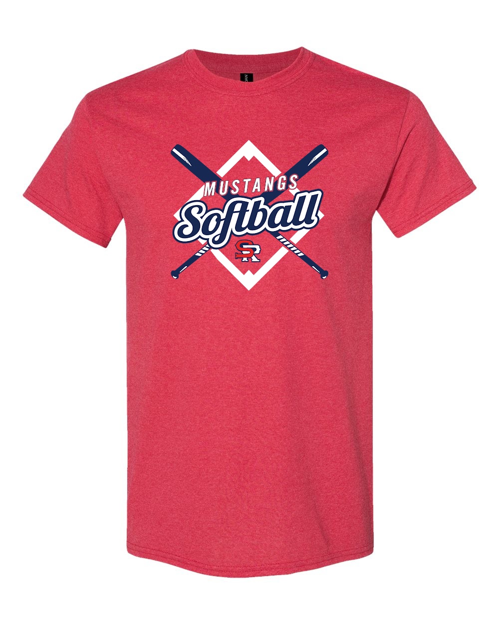 Youth Softball Heavy Cotton T-Shirt