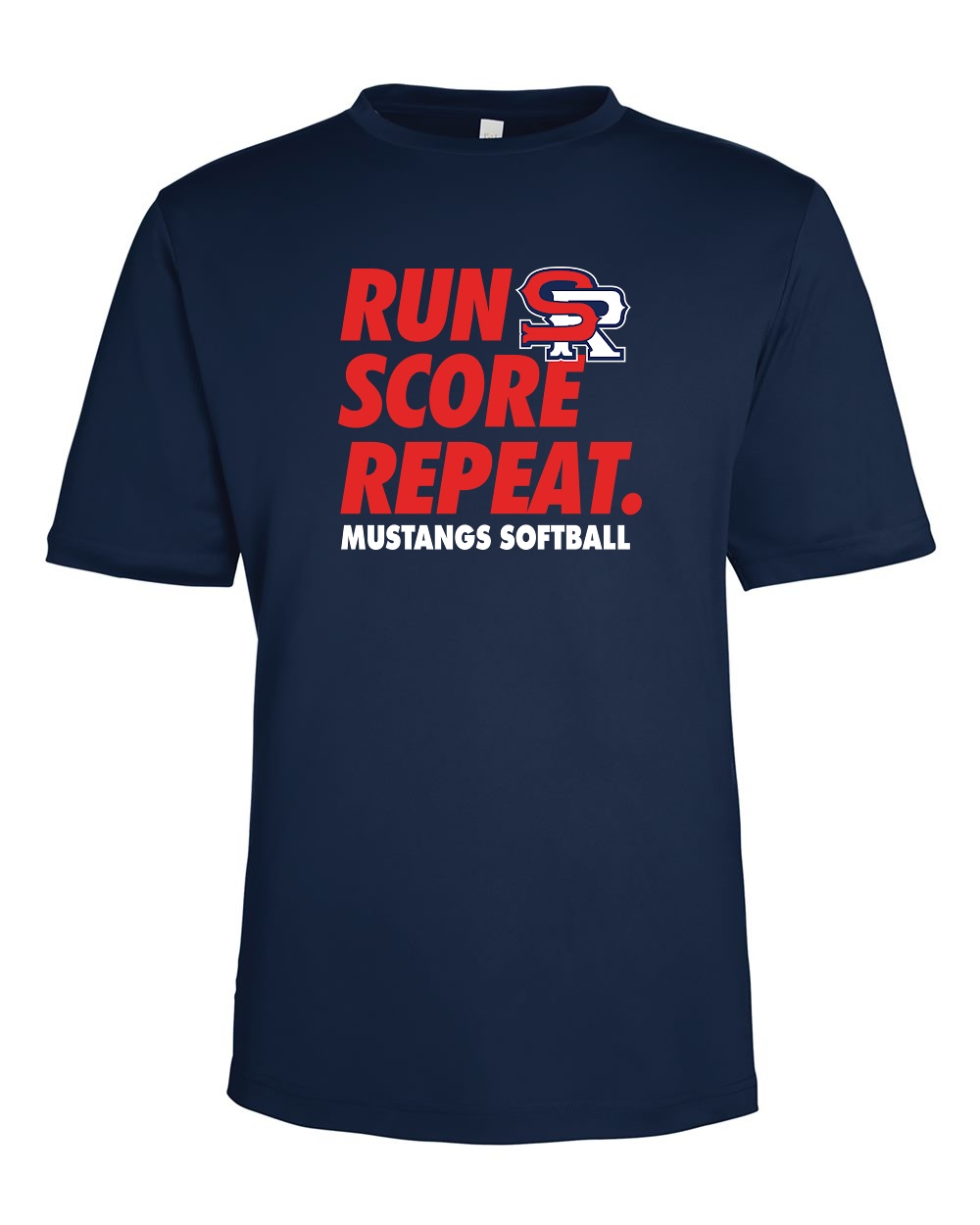 Youth RUN SCORE REPEAT Performance T-Shirt