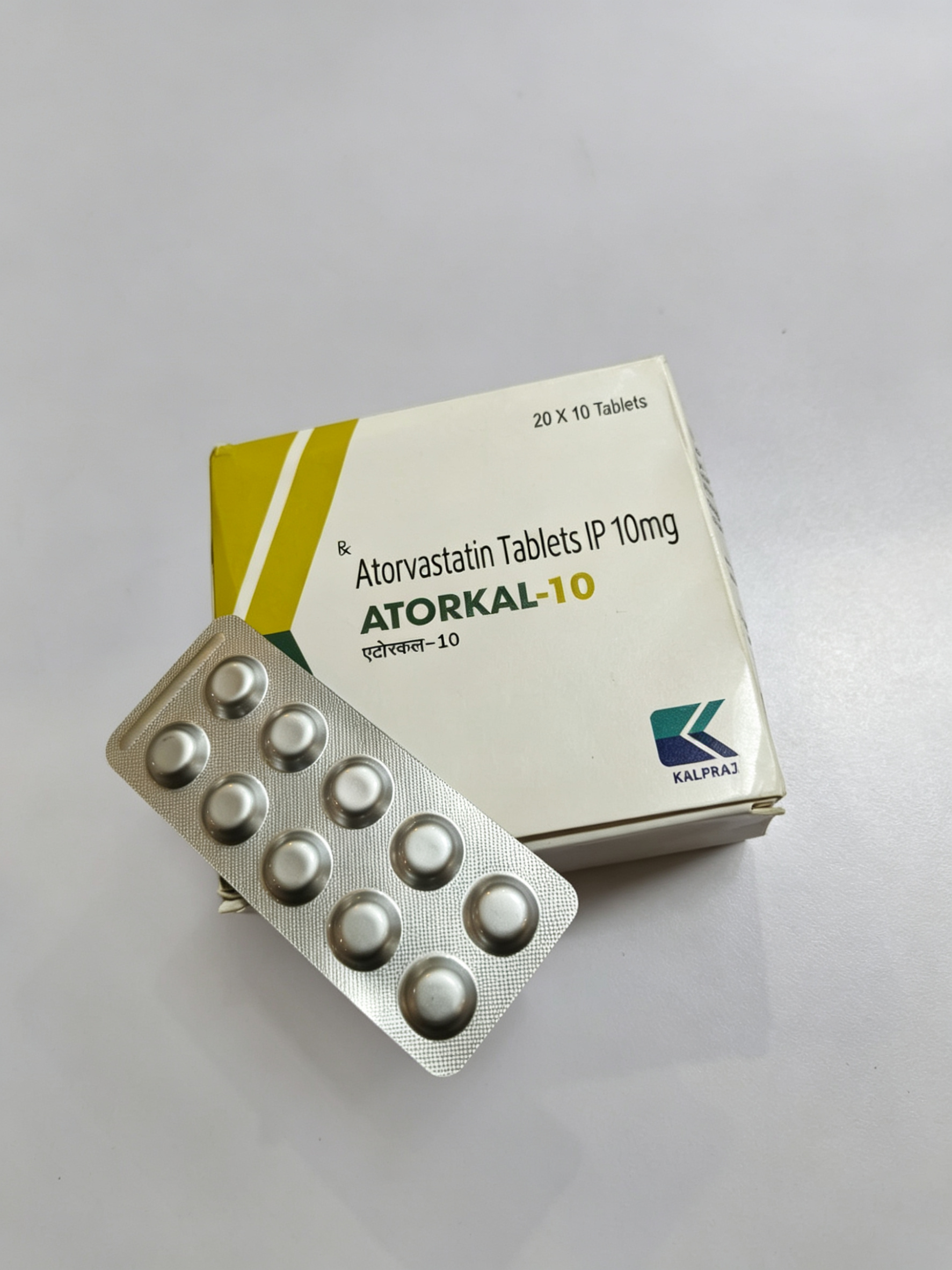 Atorvastatin Tablets IP 10mg