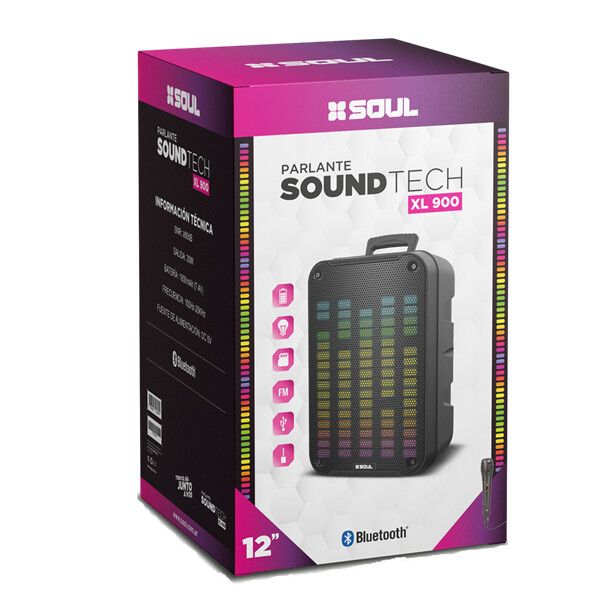 PARLANTE SOUL SOUND TECH XL900