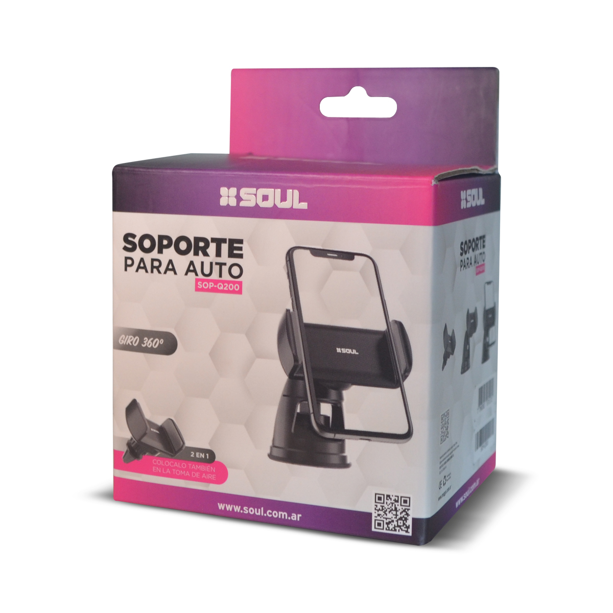 SOPORTE PARA AUTO SOUL