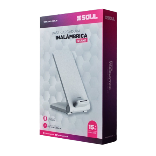 BASE CARGADORA INALÁMBRICA STAND