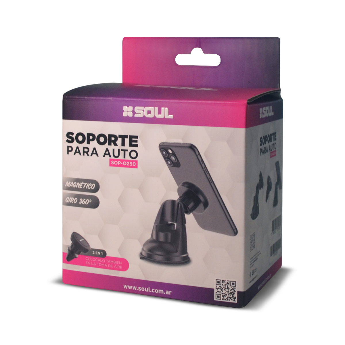 SOPORTE PARA AUTO SOUL