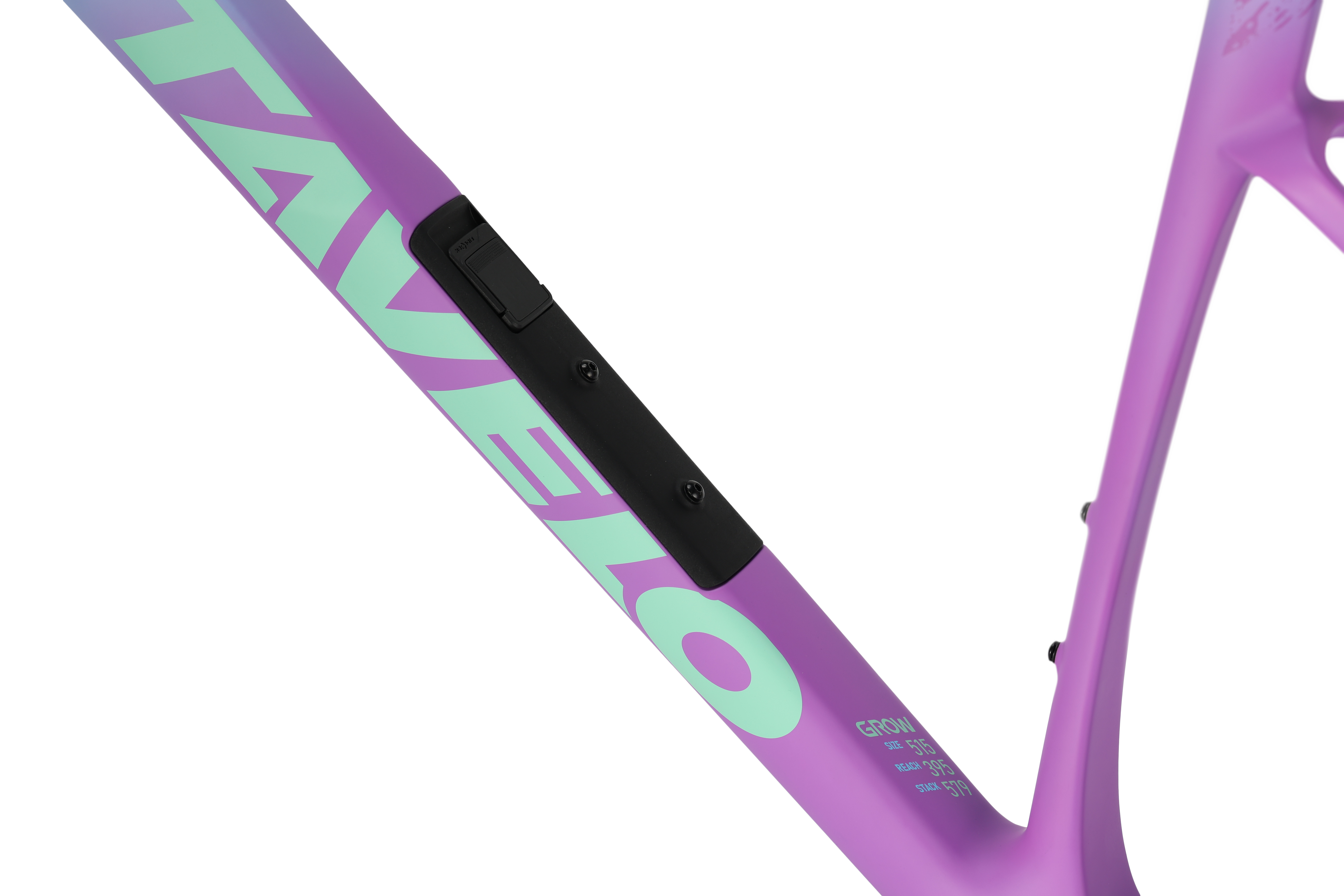 Purple TAVELO GROW frame with Handlebar RISE