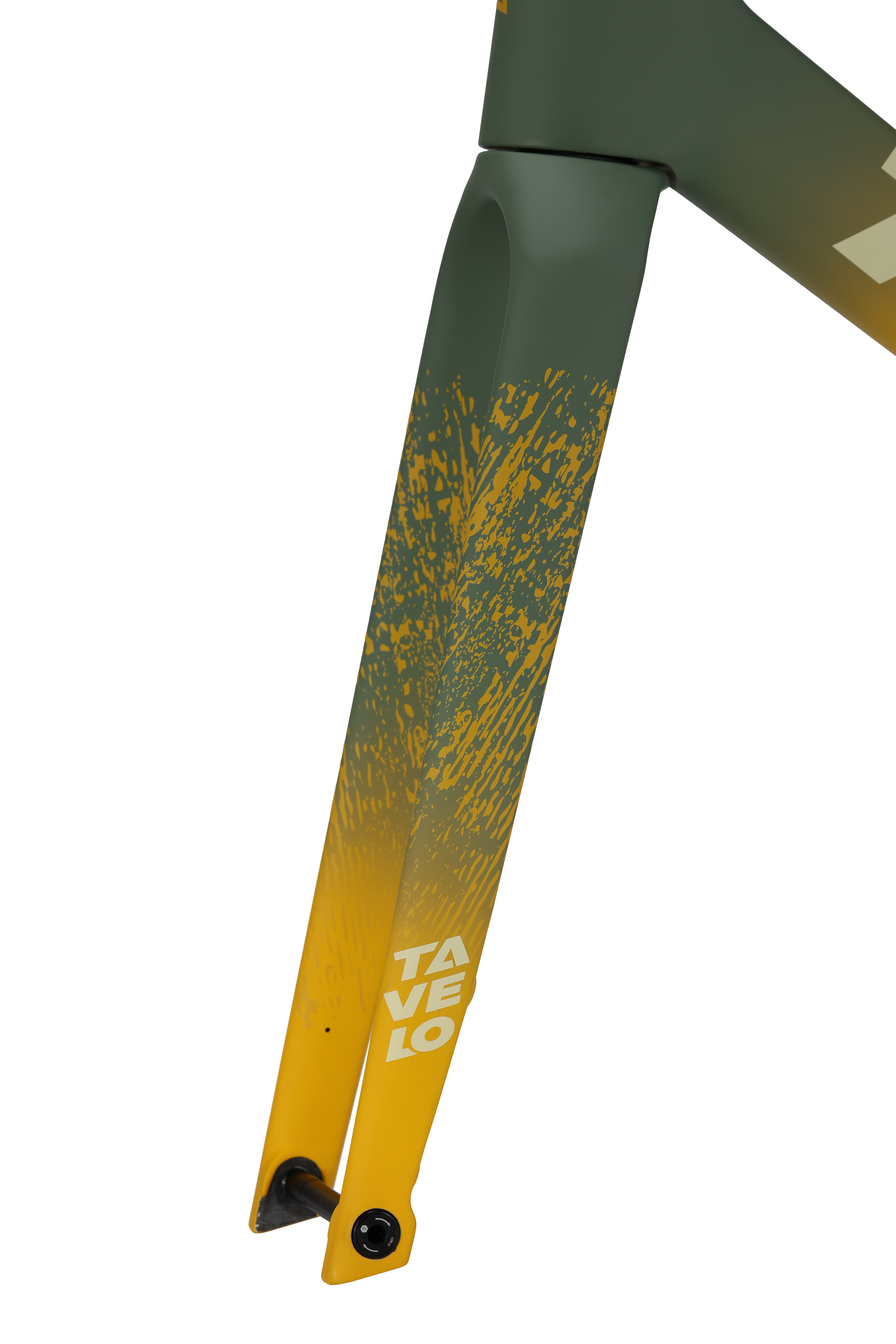 Yellow TAVELO GROW frame with AVRO-GR Handlebar