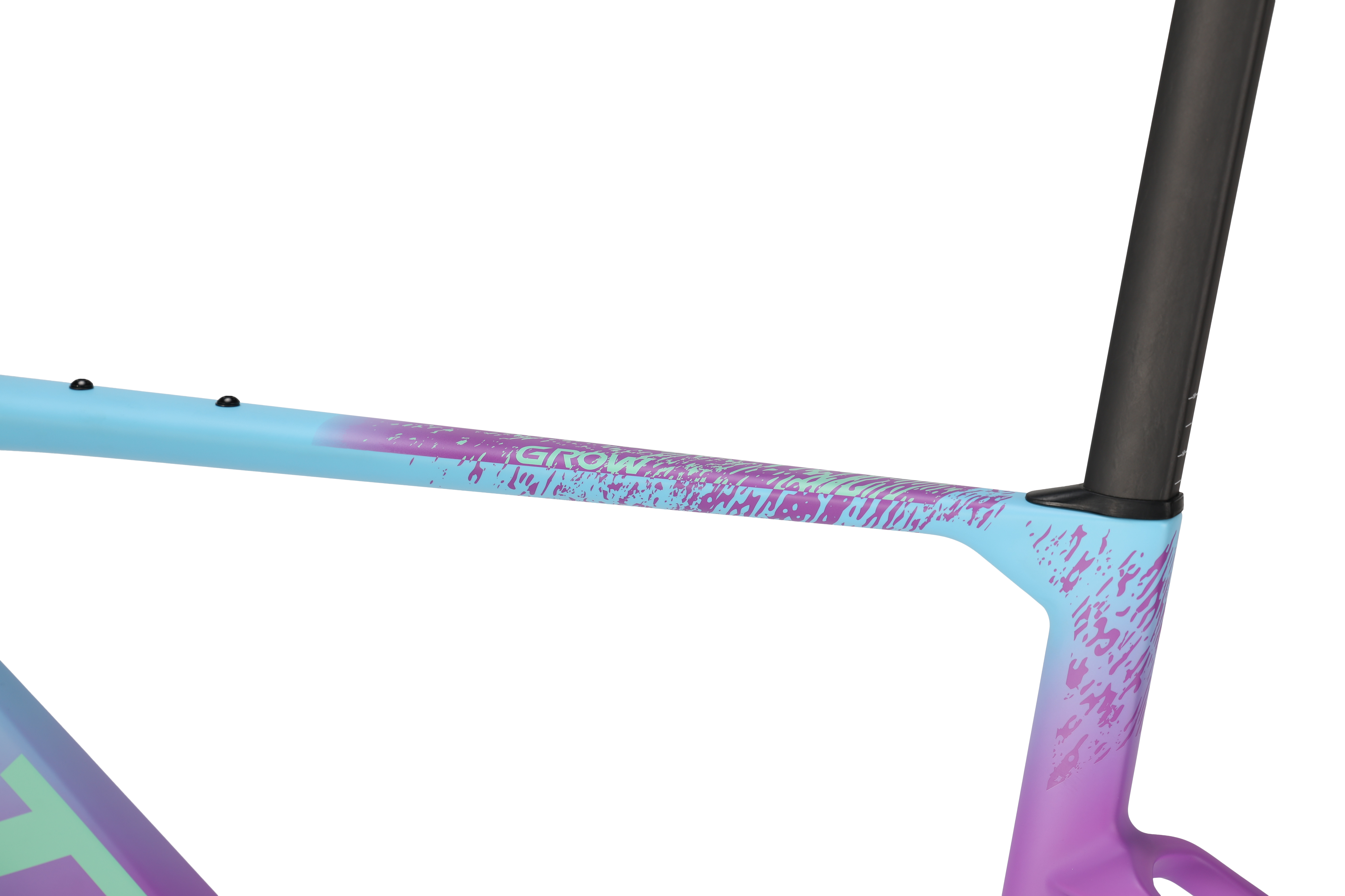Purple TAVELO GROW frame with Handlebar RISE