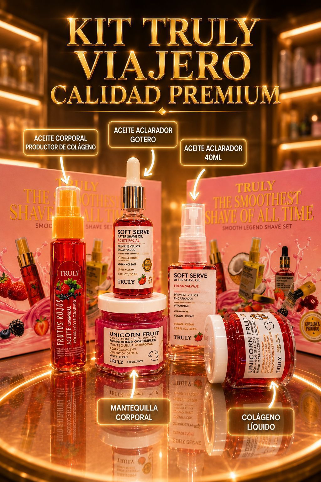 Kit Viajero x5 Truly