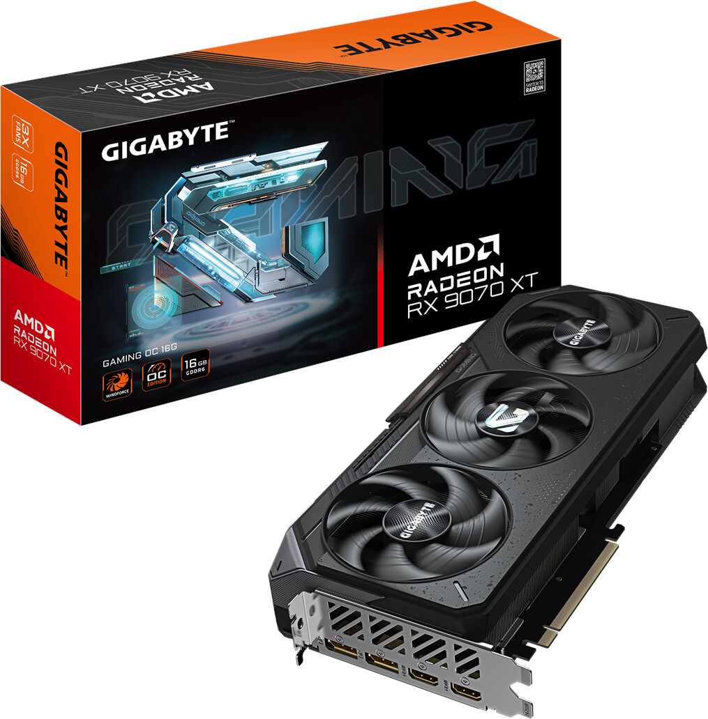 Gigabyte Radeon RX 9070 XT GAMING 16G