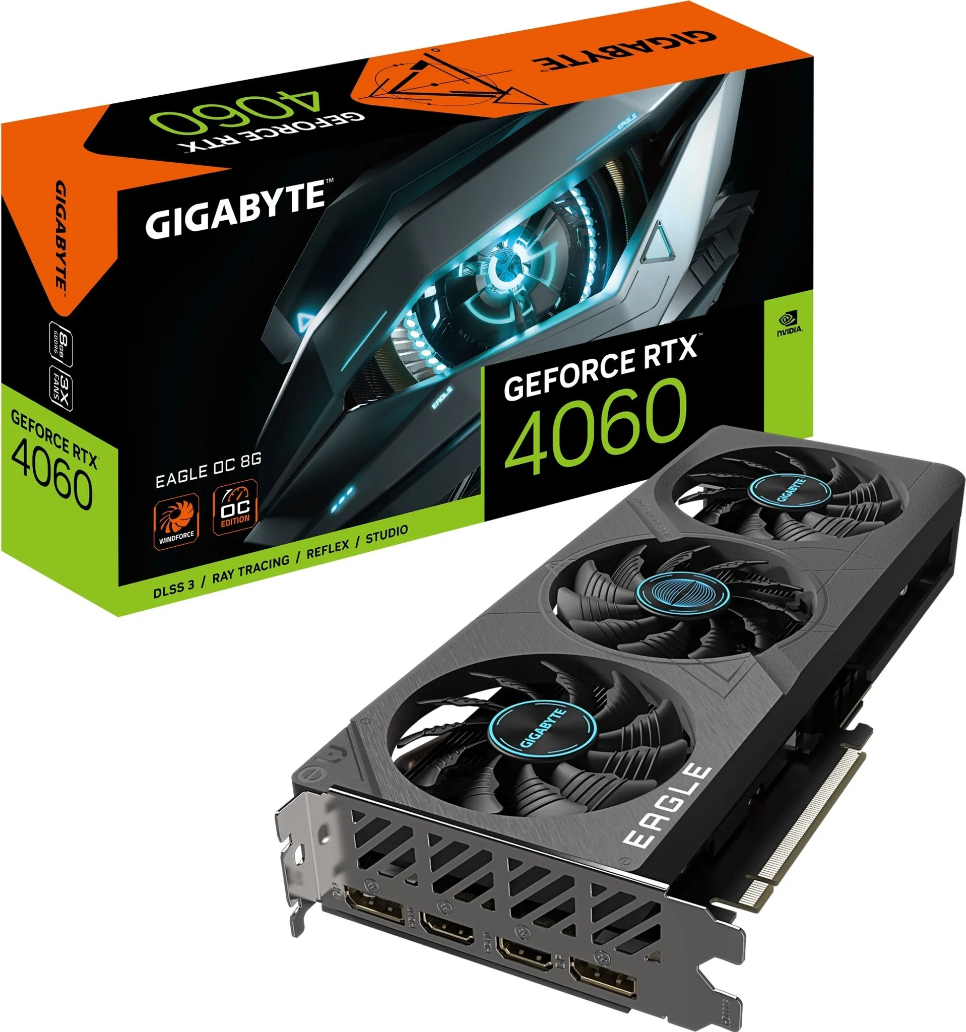 GeForce RTX 4060 EAGLE OC 8G NVIDIA 8 GB