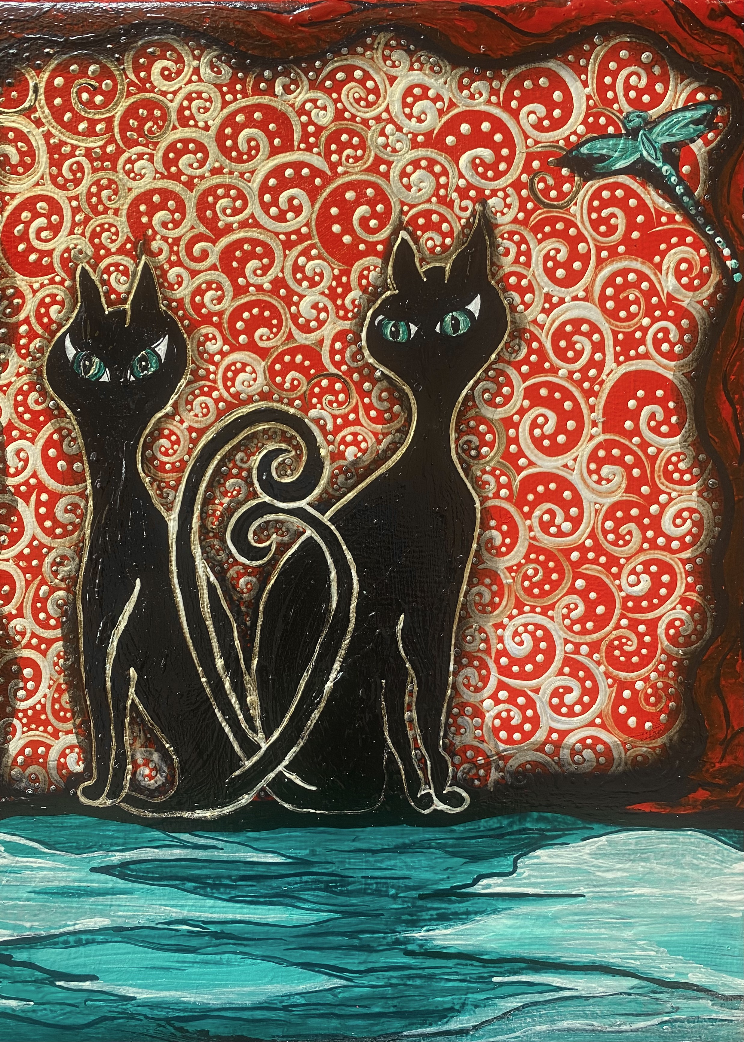 Black cat duo