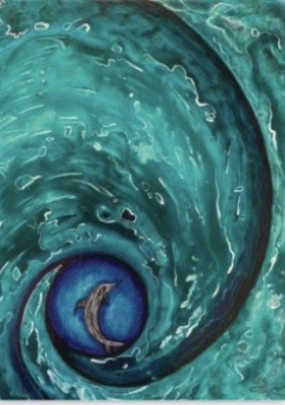 Dolphin in the Vortex