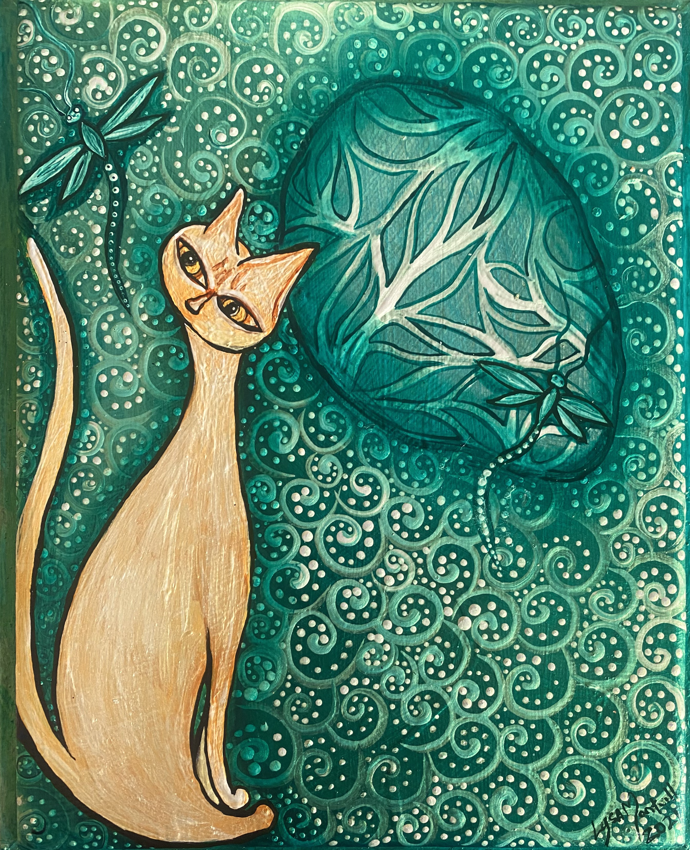 Gold cat 2