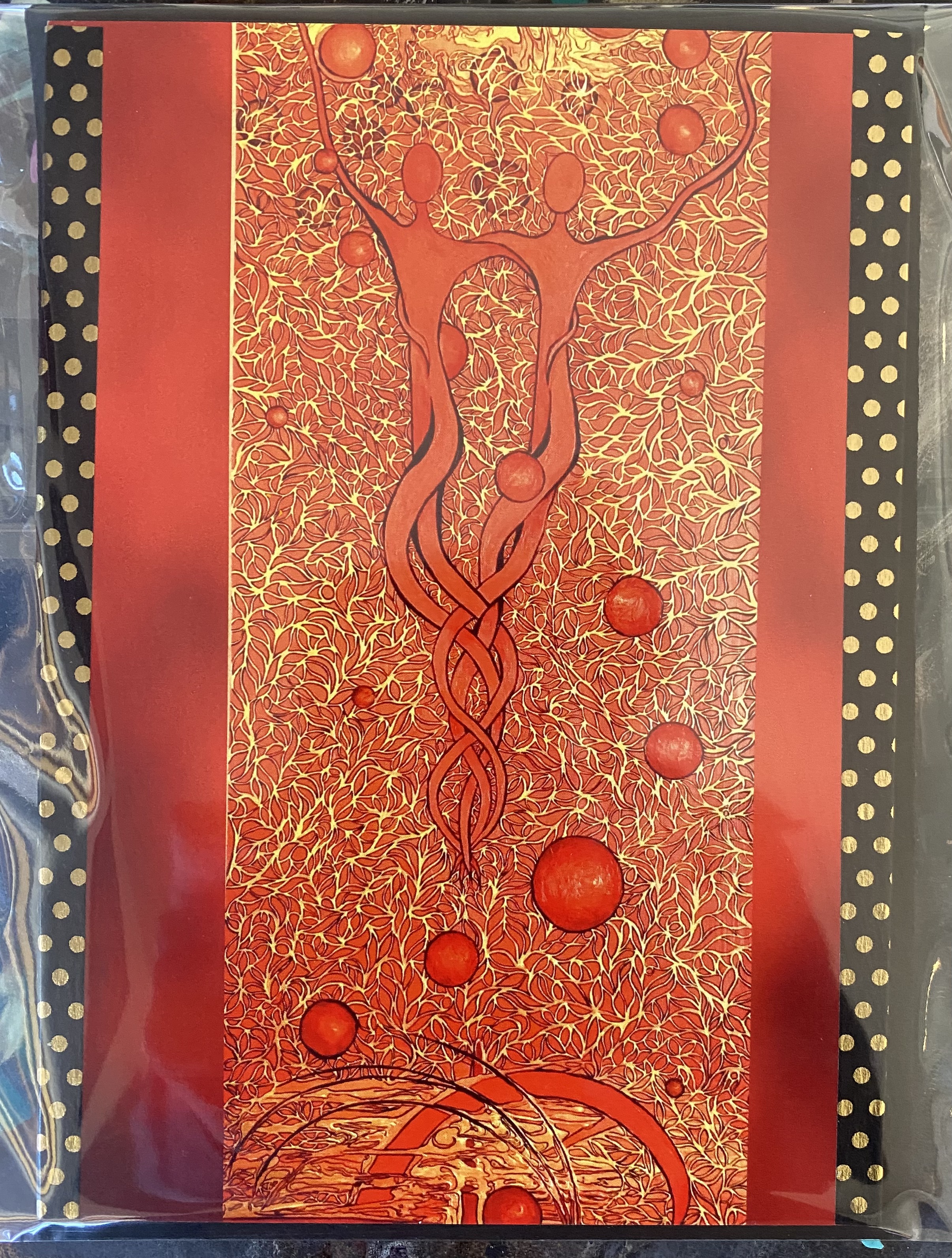 Dancers in red