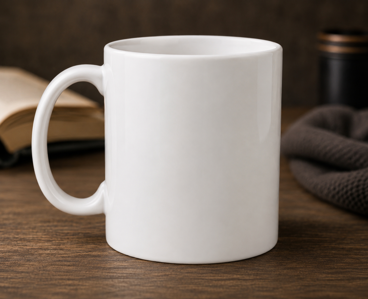 Hood Roots® Crown White Glossy Coffee Mug | Inspirational Ceramic Coffee Mug