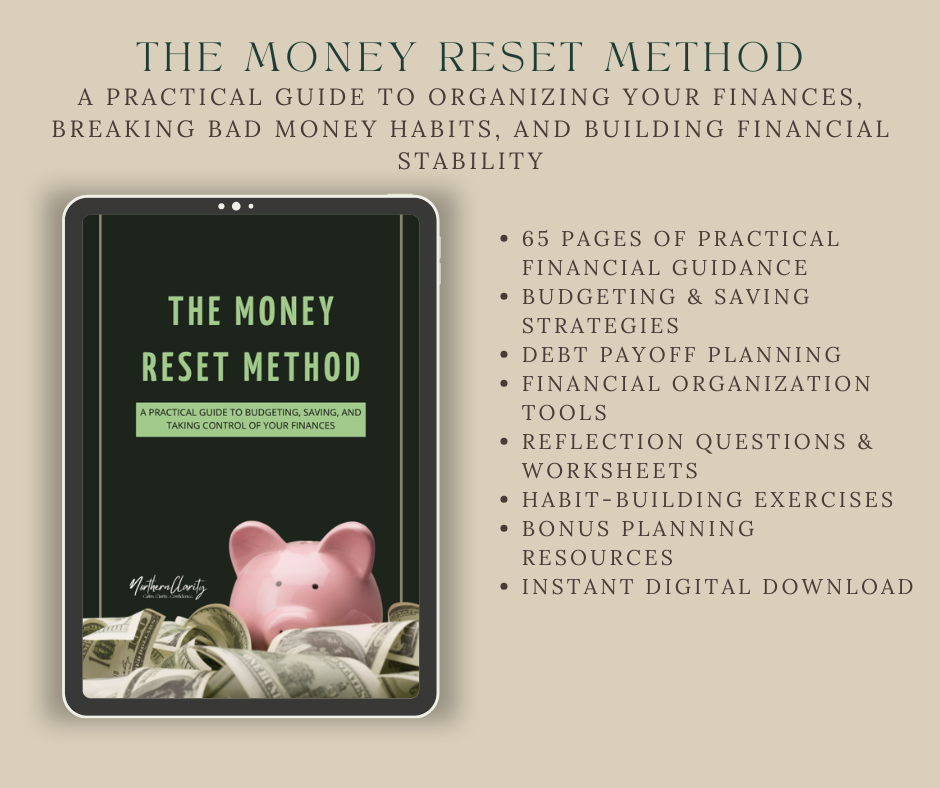 The Money Reset Method